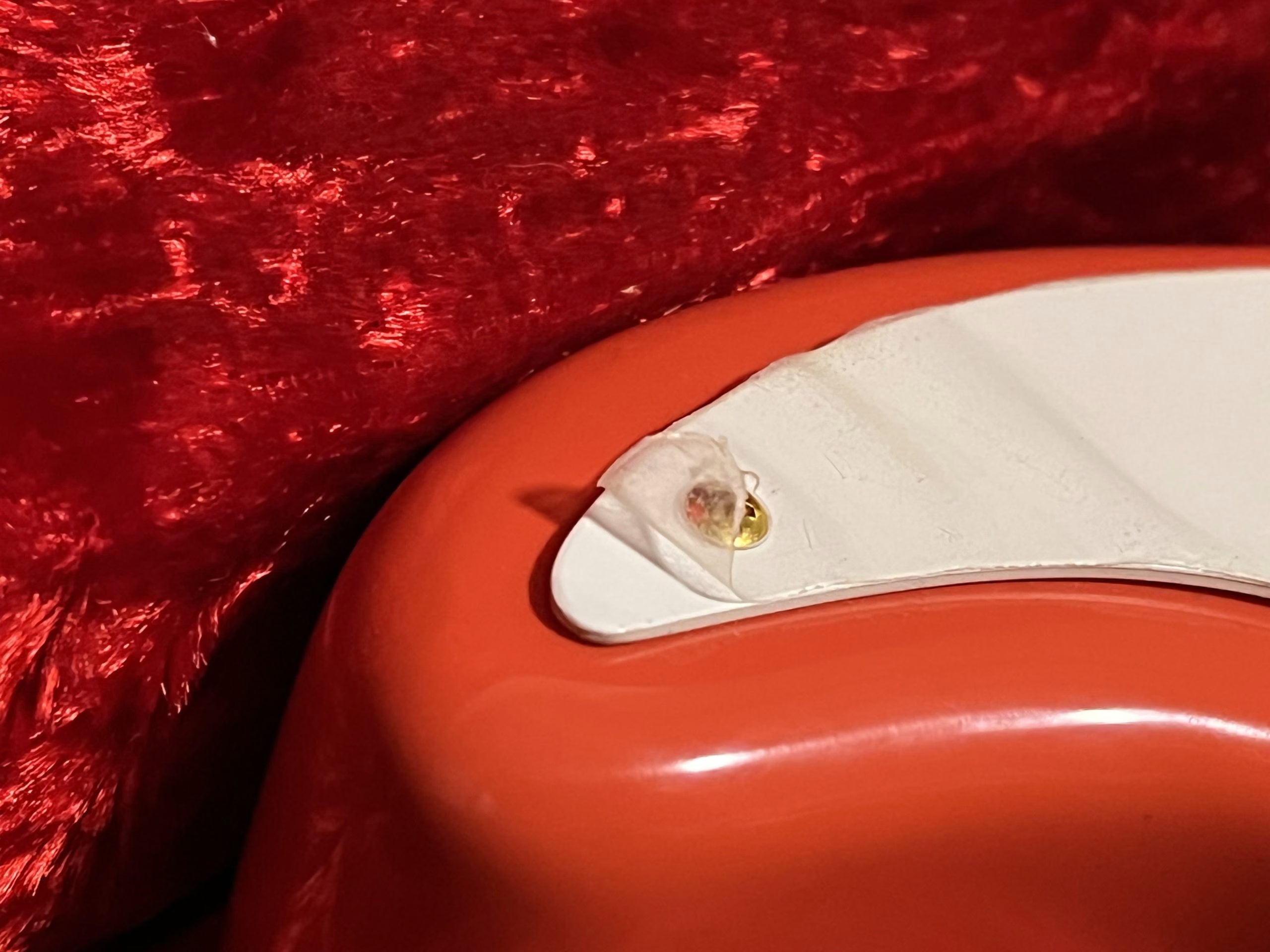 SOLD - 1990 Custom Shop Hank Marvin Stratocaster Fiesta Red