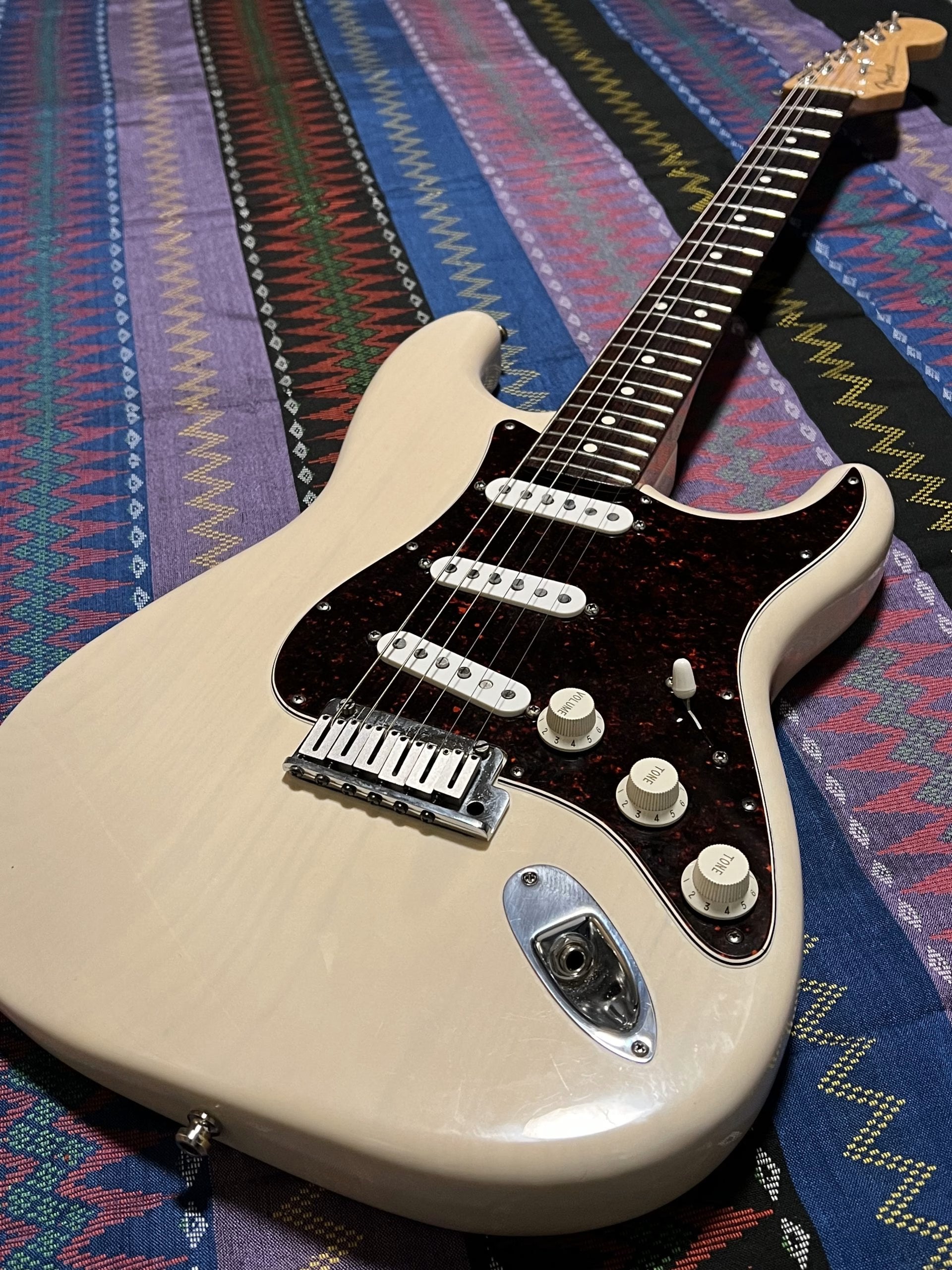 SOLD - 1996 Fender Custom Shop American Classic NOS Stratocaster White Blonde