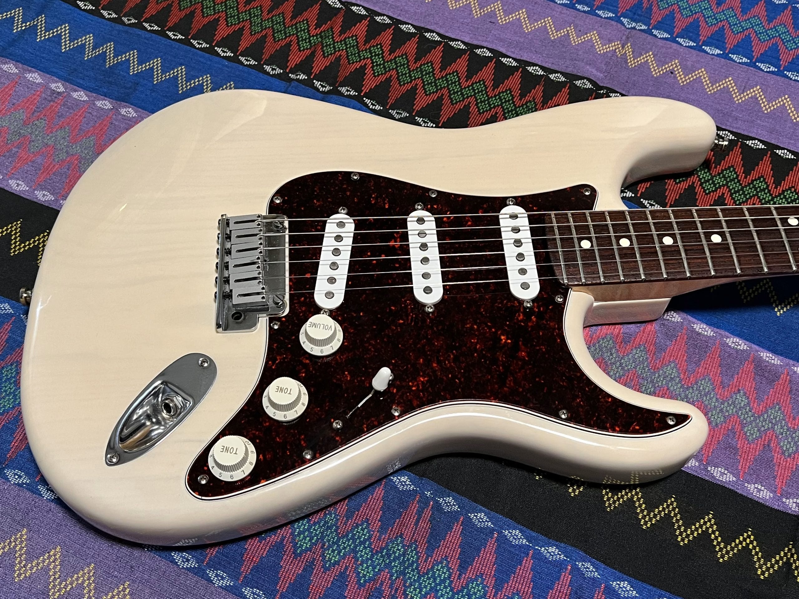 SOLD - 1996 Fender Custom Shop American Classic NOS Stratocaster White Blonde
