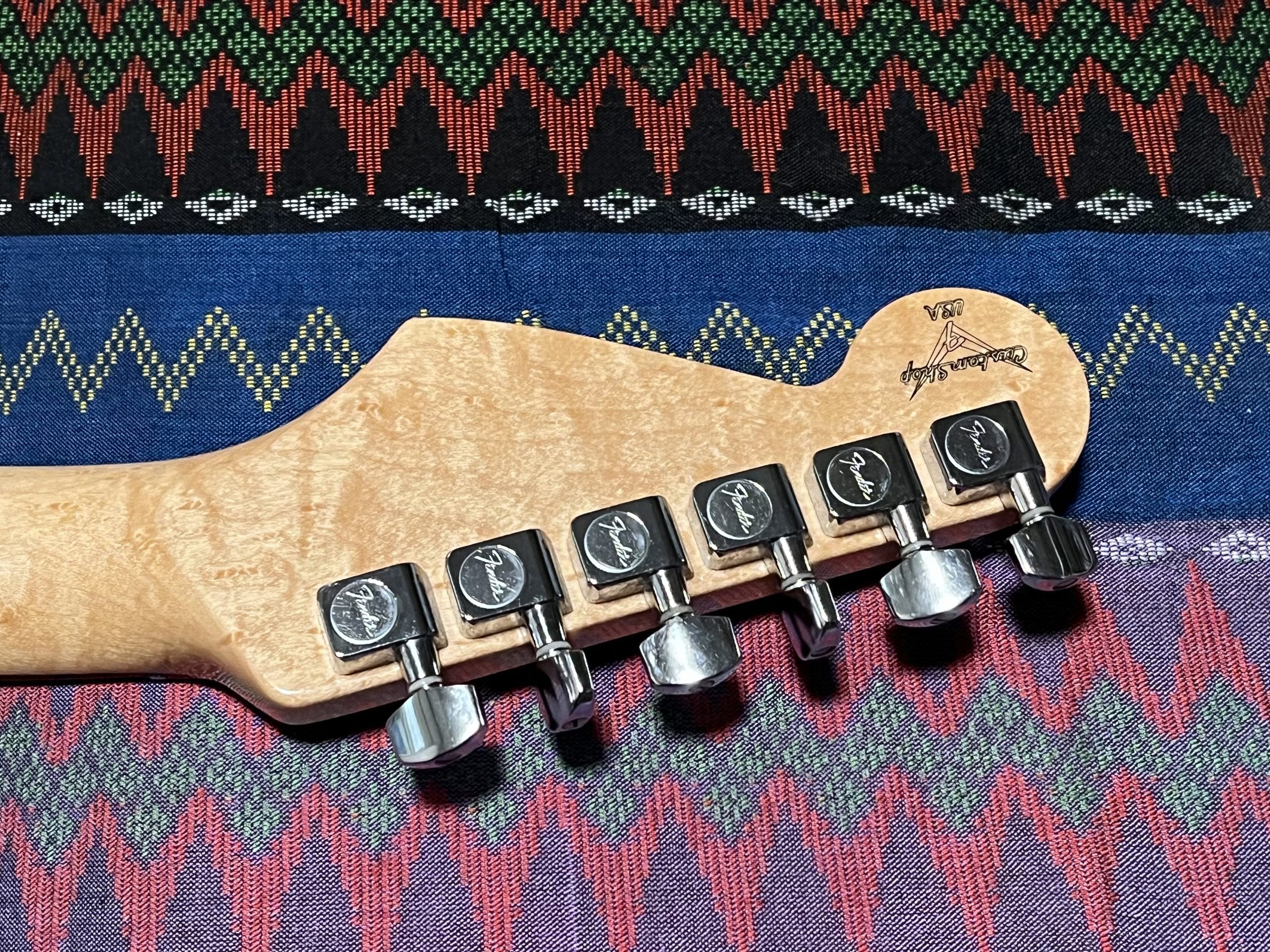 SOLD - 1996 Fender Custom Shop American Classic NOS Stratocaster White Blonde