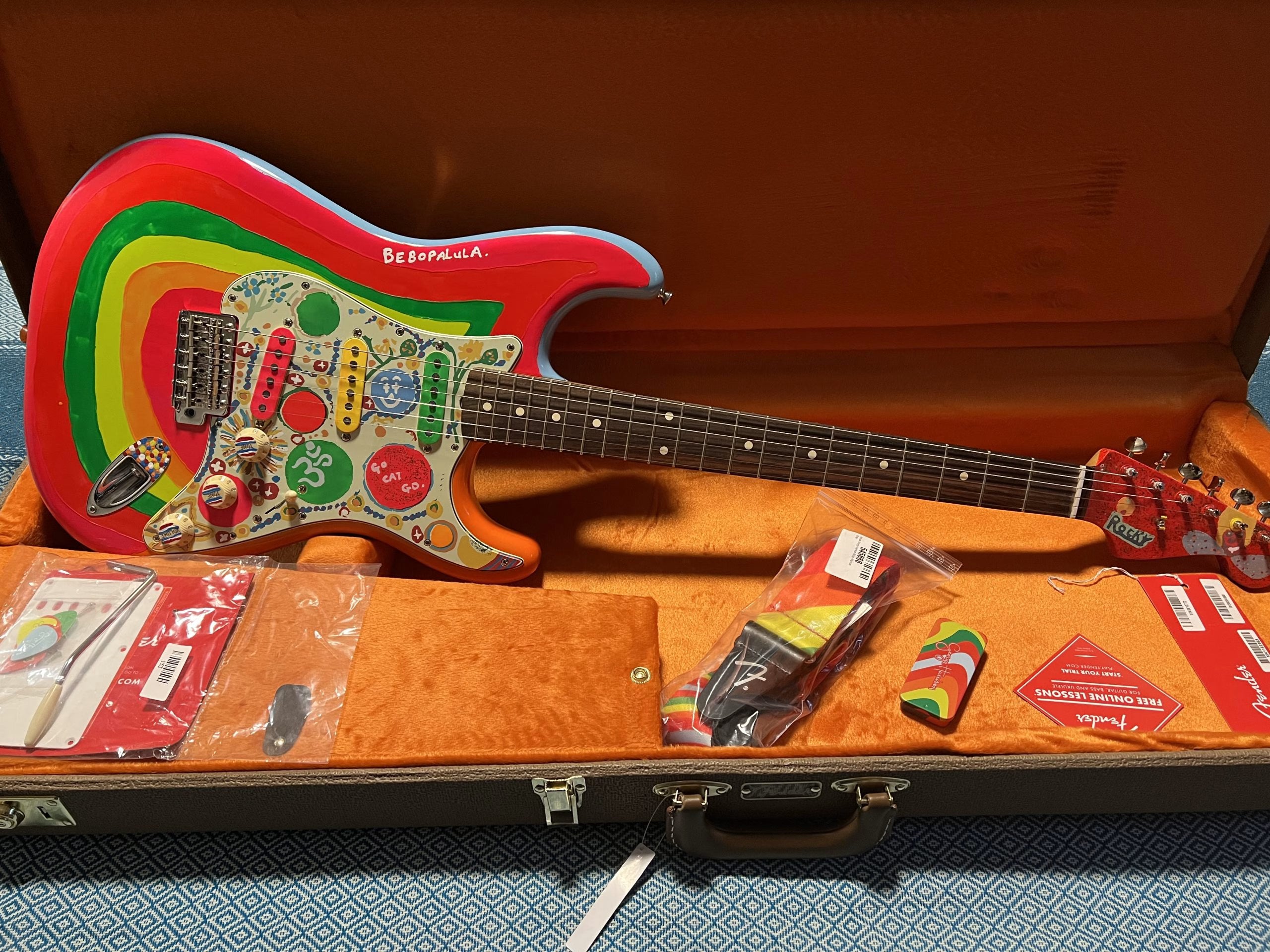 SOLD - 2022 The George Harrison Rocky Stratocaster