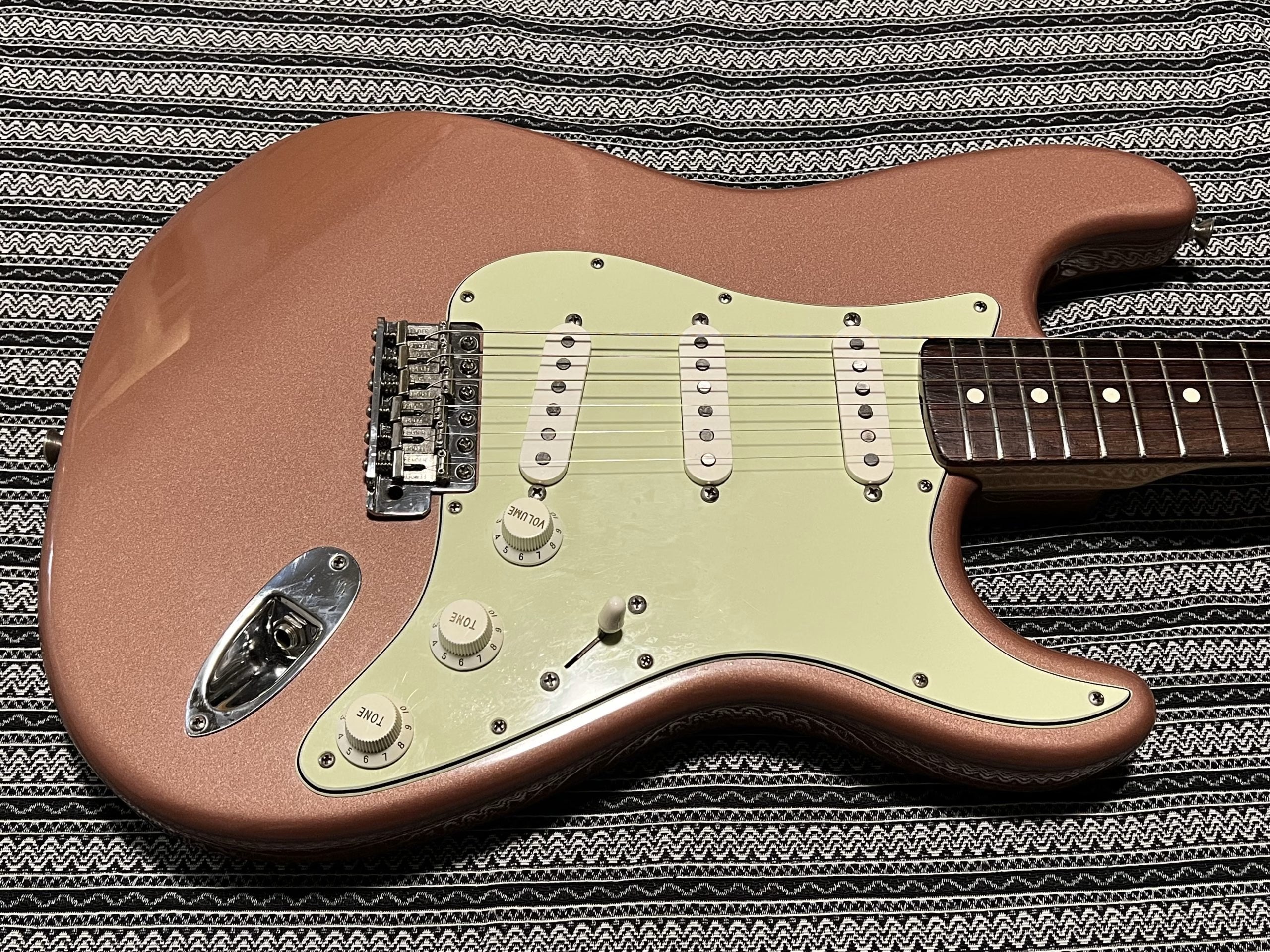 SOLD - 1994 Custom Shop 1960 NOS Stratocaster Burgundy Mist