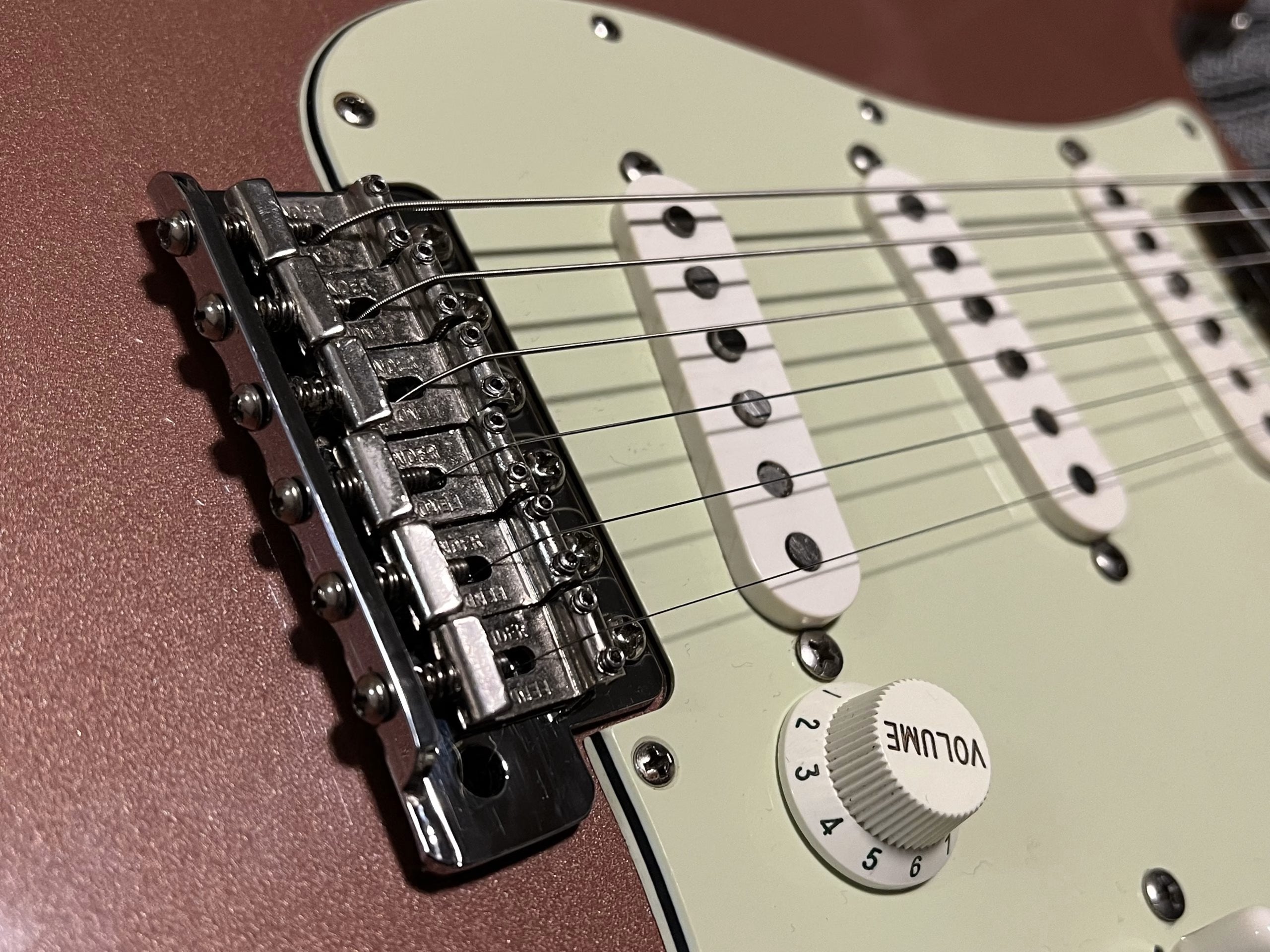 SOLD - 1994 Custom Shop 1960 NOS Stratocaster Burgundy Mist