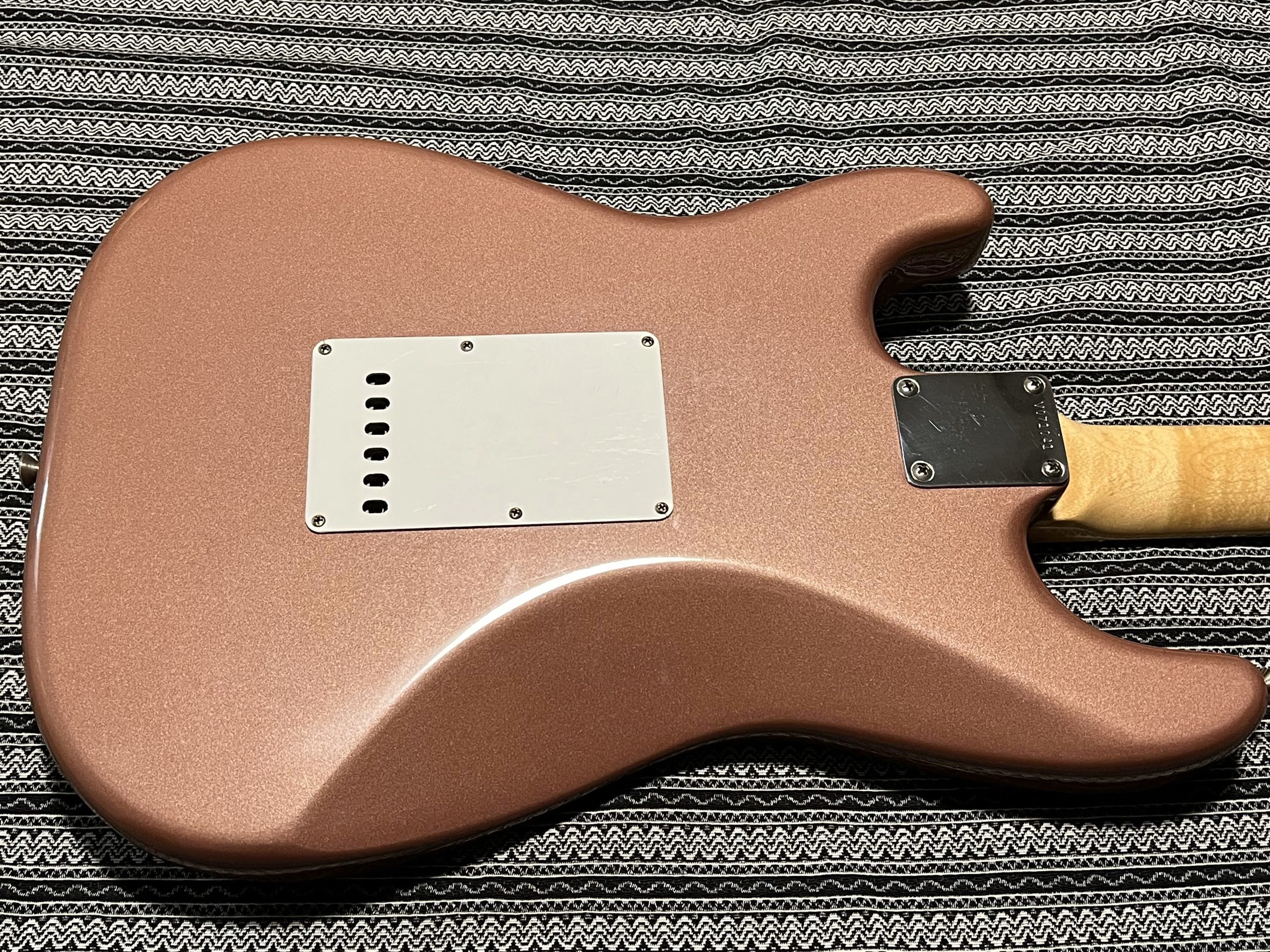 SOLD - 1994 Custom Shop 1960 NOS Stratocaster Burgundy Mist