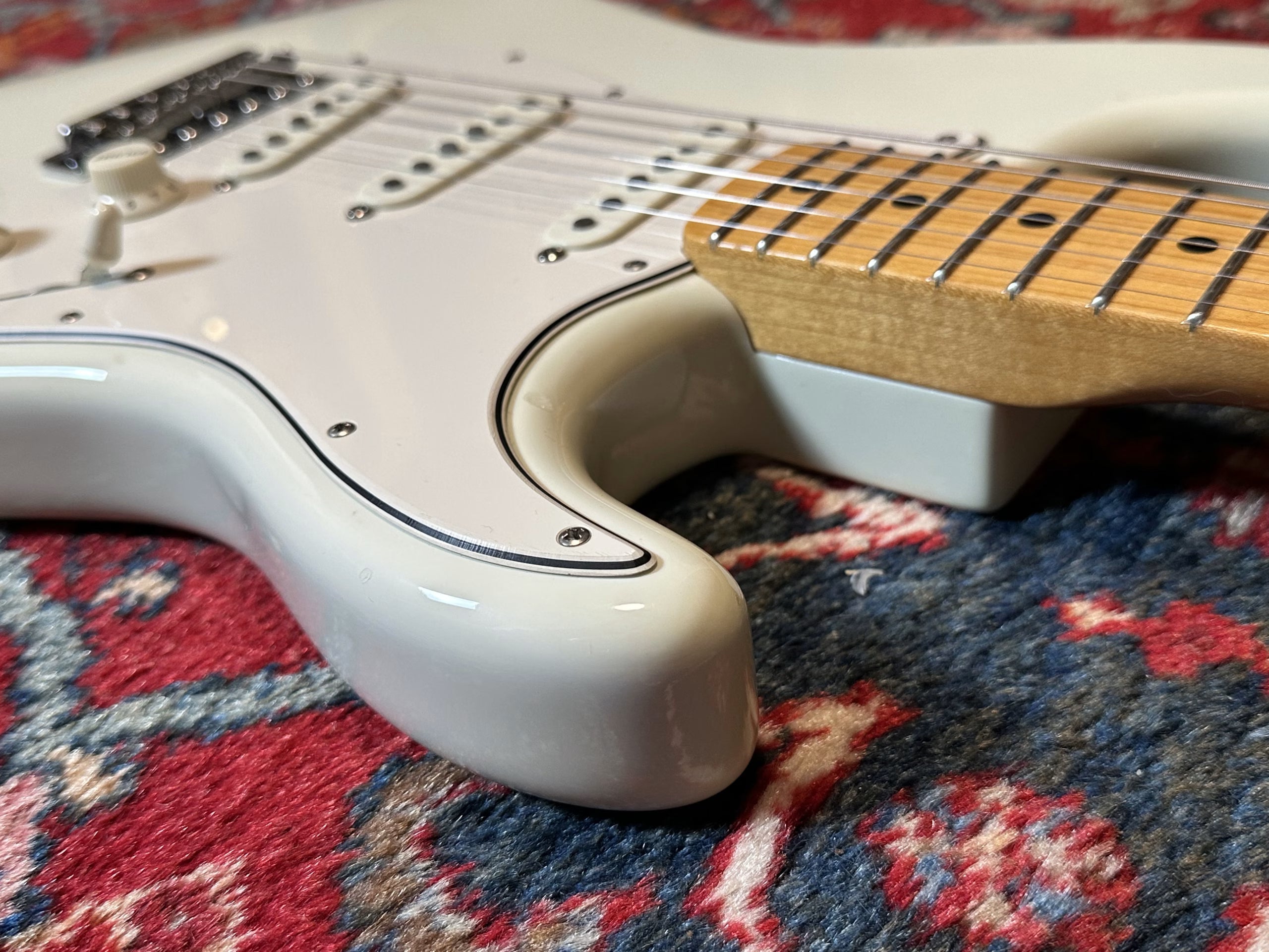 SOLD - 2018 Fender Custom Shop Voodoo Child Hendrix Signature NOS Stratocaster Olympic White