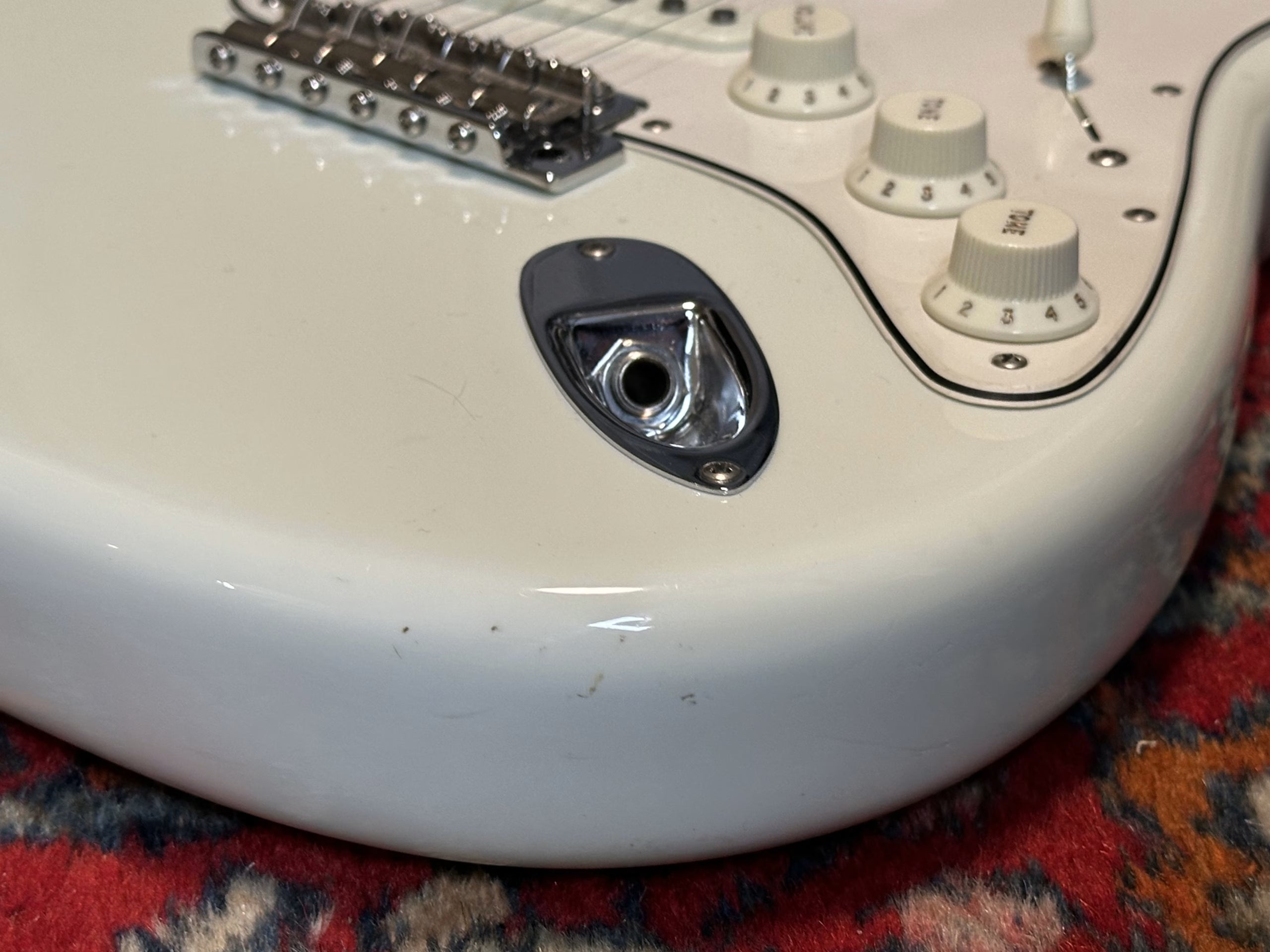 SOLD - 2018 Fender Custom Shop Voodoo Child Hendrix Signature NOS Stratocaster Olympic White