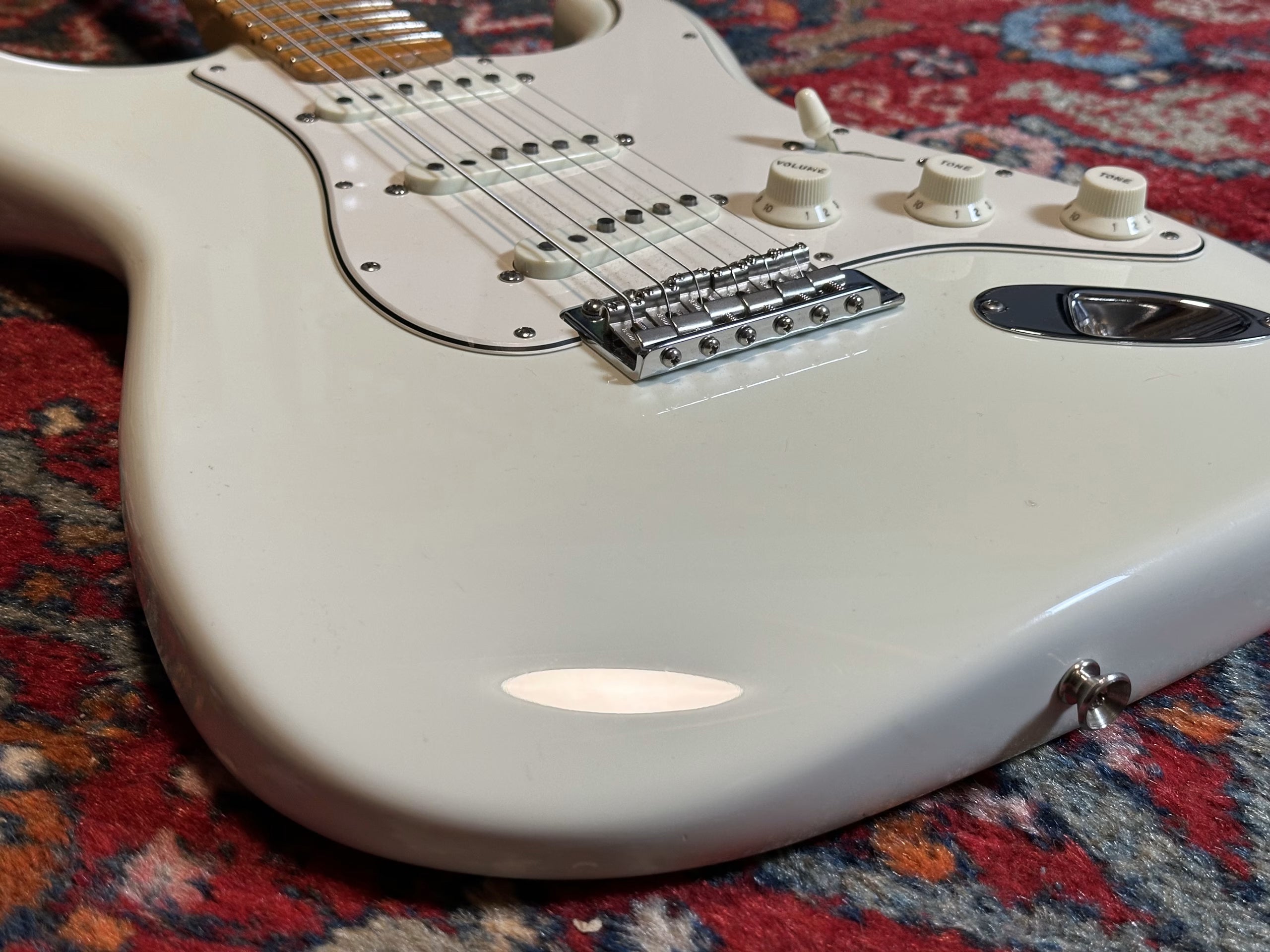 SOLD - 2018 Fender Custom Shop Voodoo Child Hendrix Signature NOS Stratocaster Olympic White