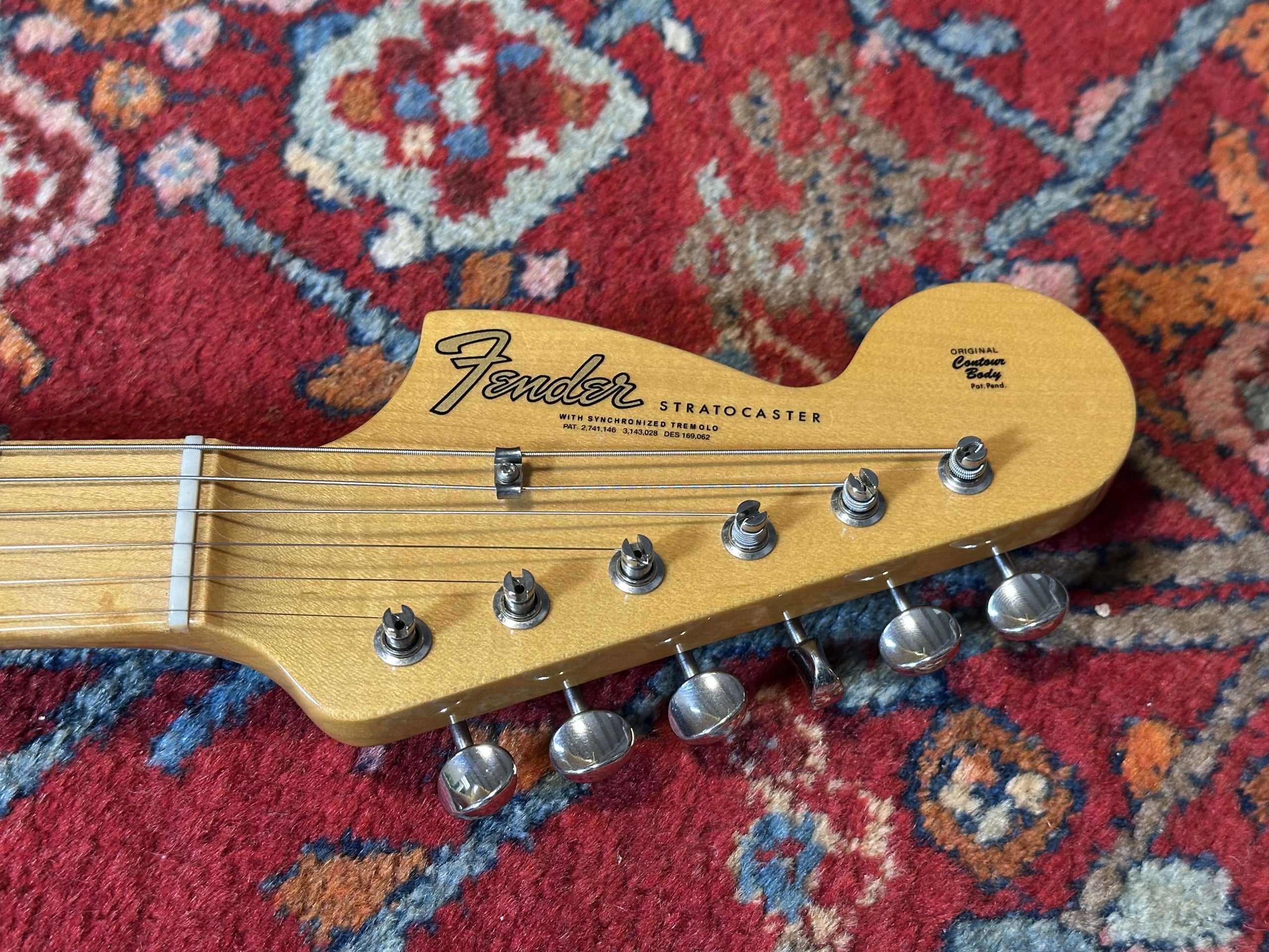SOLD - 2018 Fender Custom Shop Voodoo Child Hendrix Signature NOS Stratocaster Olympic White