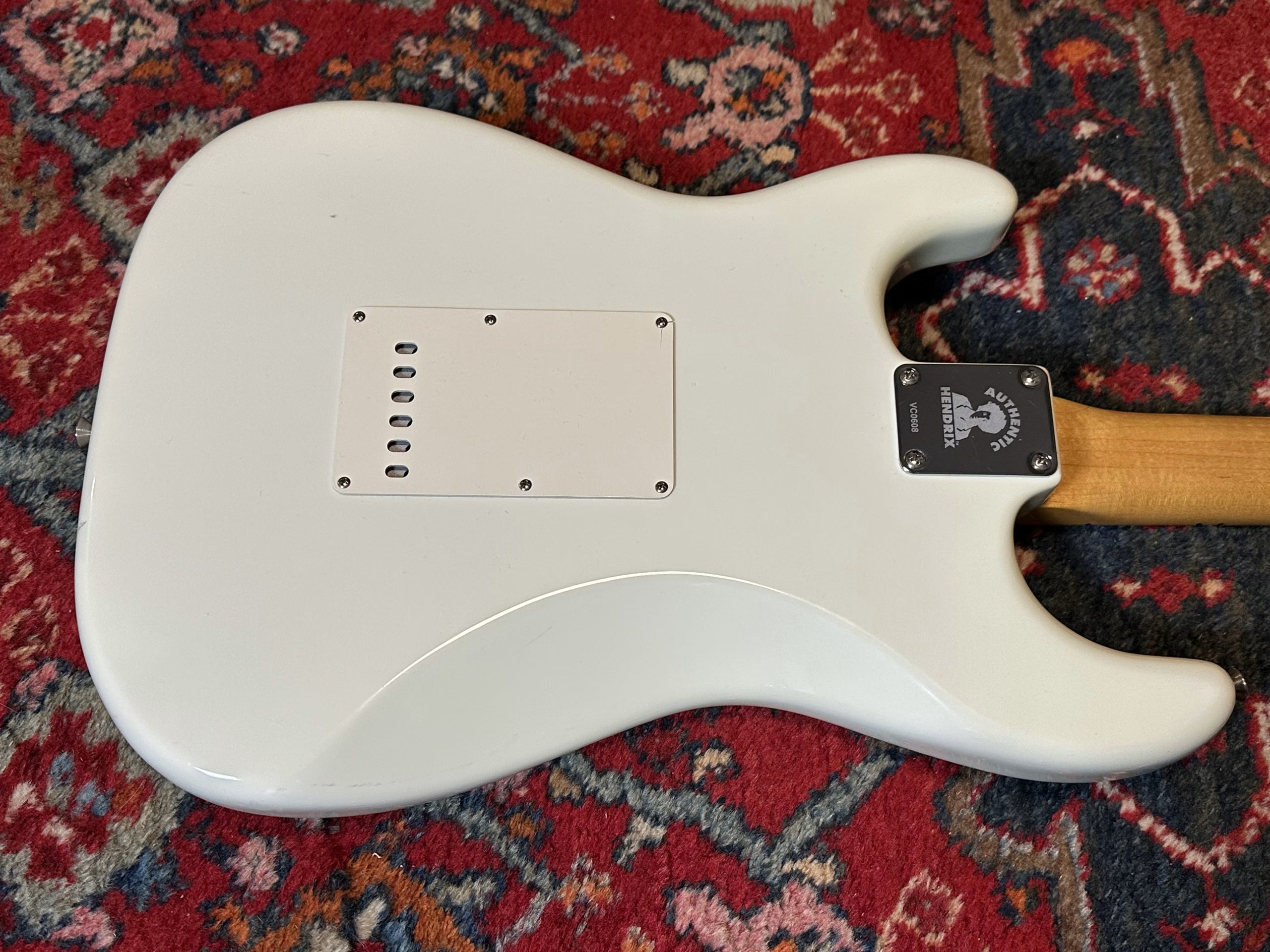 SOLD - 2018 Fender Custom Shop Voodoo Child Hendrix Signature NOS Stratocaster Olympic White