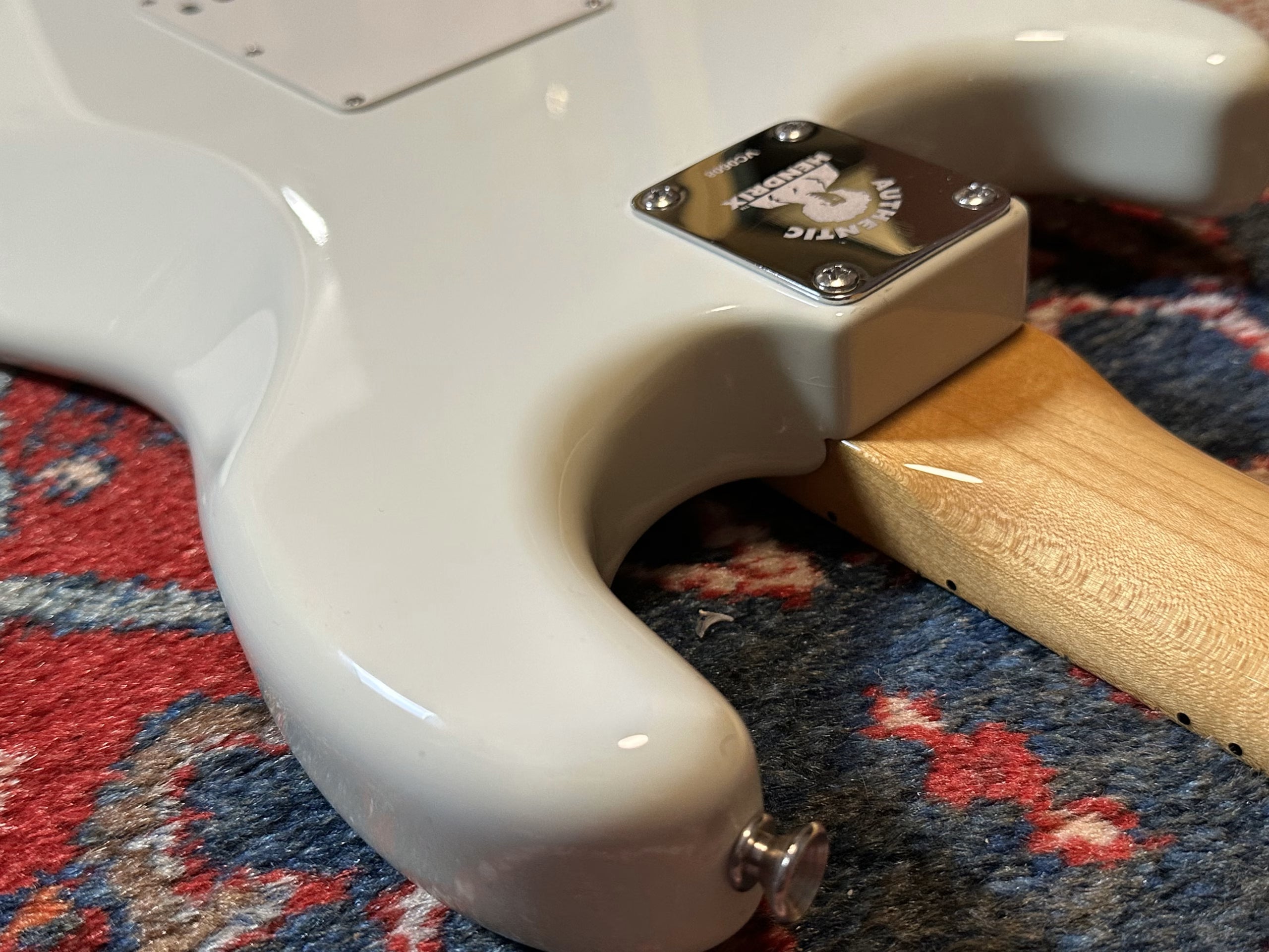 SOLD - 2018 Fender Custom Shop Voodoo Child Hendrix Signature NOS Stratocaster Olympic White