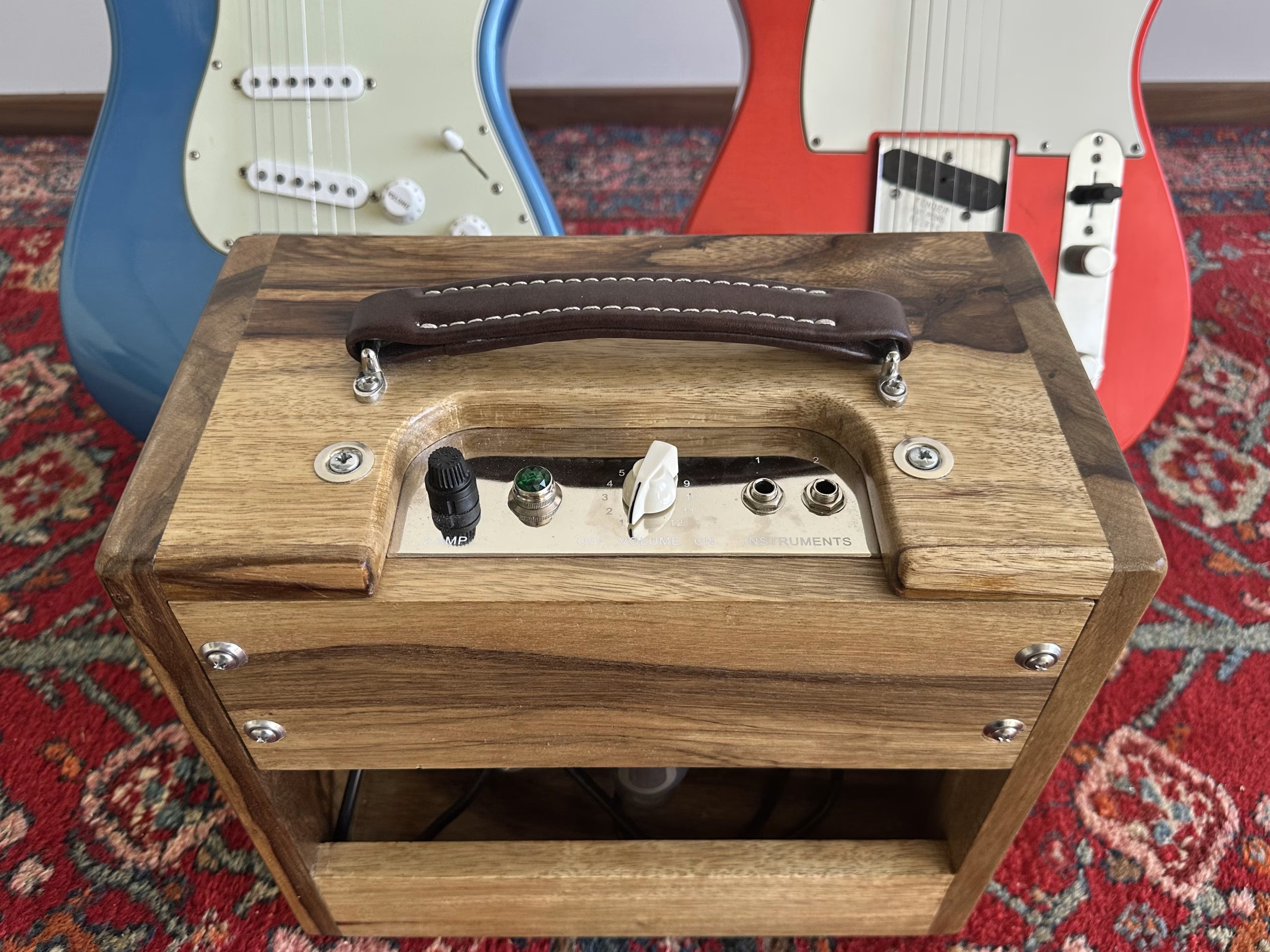 IFNESS Handbuilt Fender Champ based Amp Black Korina wood