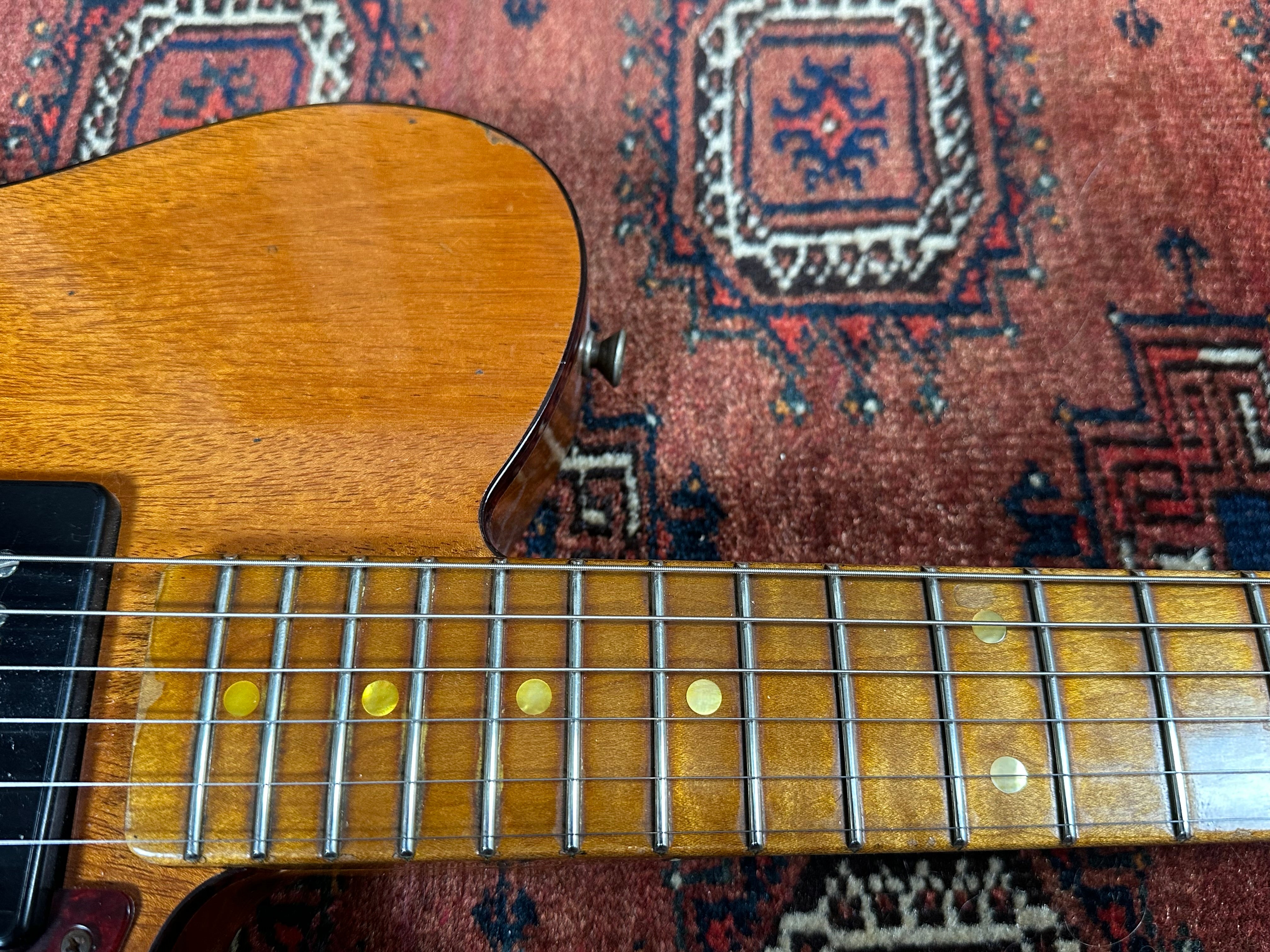SOLD – 2020 Fender Custom Shop Limited Edition P90 Relic Thinline Telecaster Aged Natural