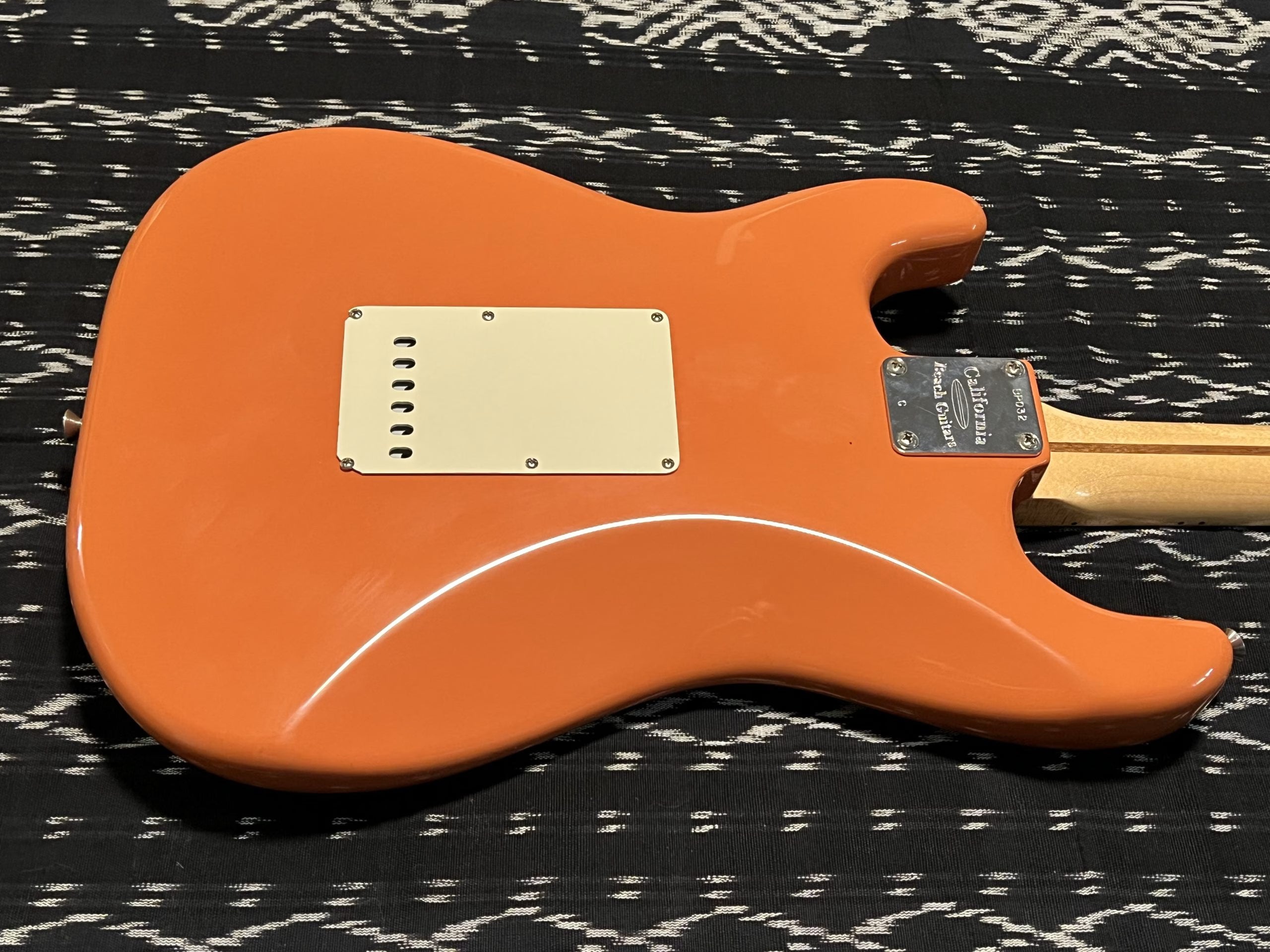 SOLD - 2004 Fender Custom Shop 57 California Beach Limited Edition NOS Stratocaster Coral Sunset