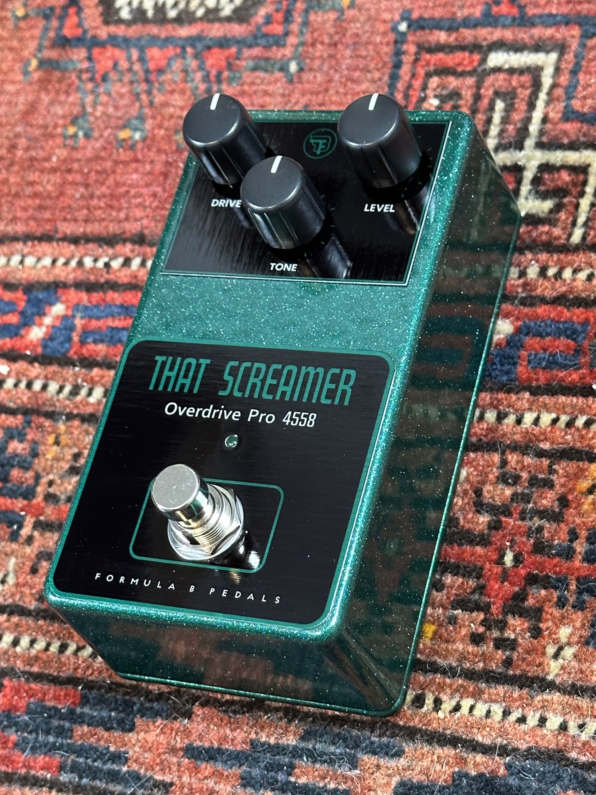 Pedal - Formule B That Screamer TS 4558 Sparkling Green Overdrive