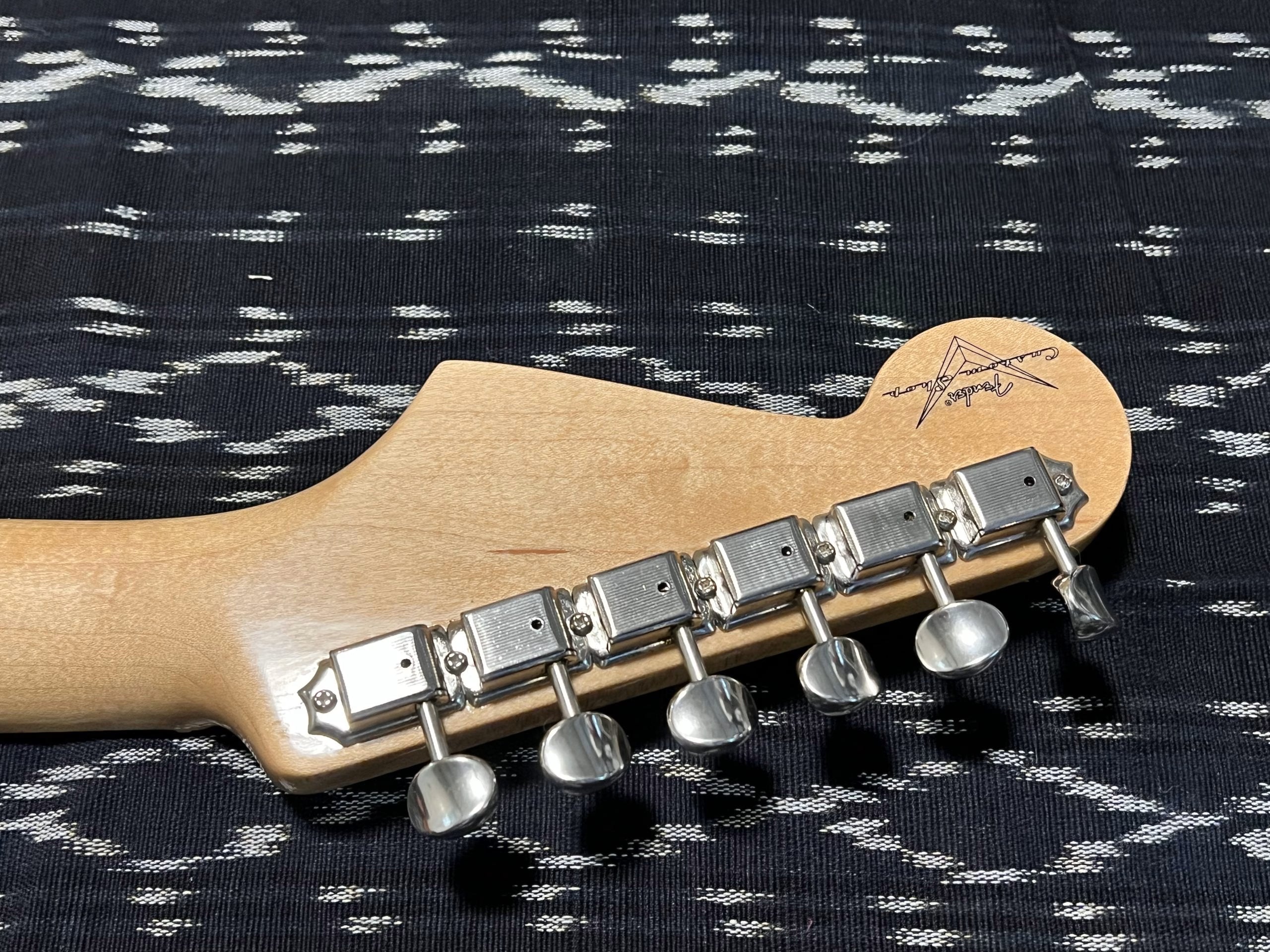 SOLD - 2004 Fender Custom Shop 57 California Beach Limited Edition NOS Stratocaster Coral Sunset