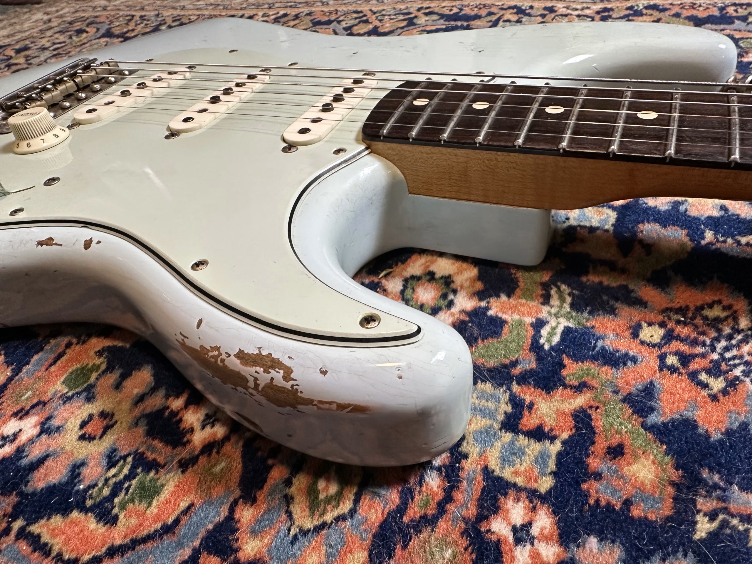 SOLD - 2016 Fender Custom Shop '64 LTD NAMM Josefina Campos Pickups Relic Stratocaster Sonic Blue