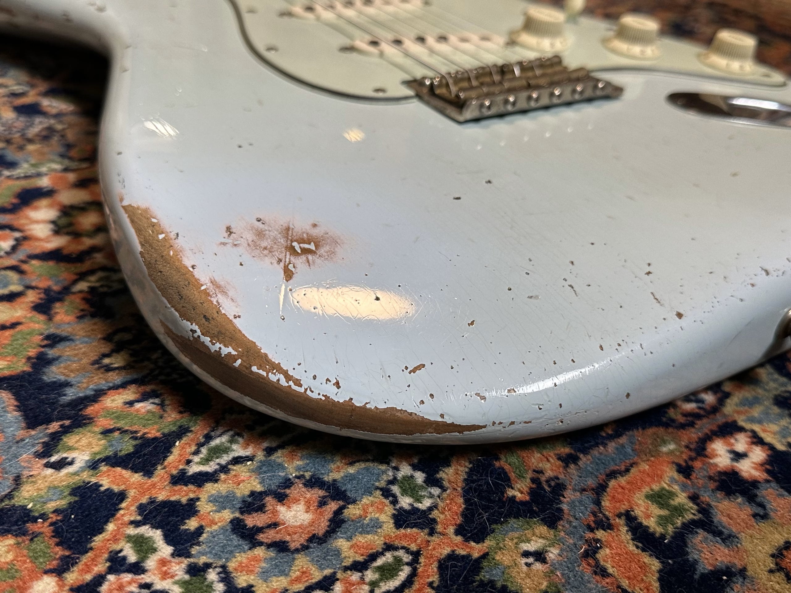 SOLD - 2016 Fender Custom Shop '64 LTD NAMM Josefina Campos Pickups Relic Stratocaster Sonic Blue