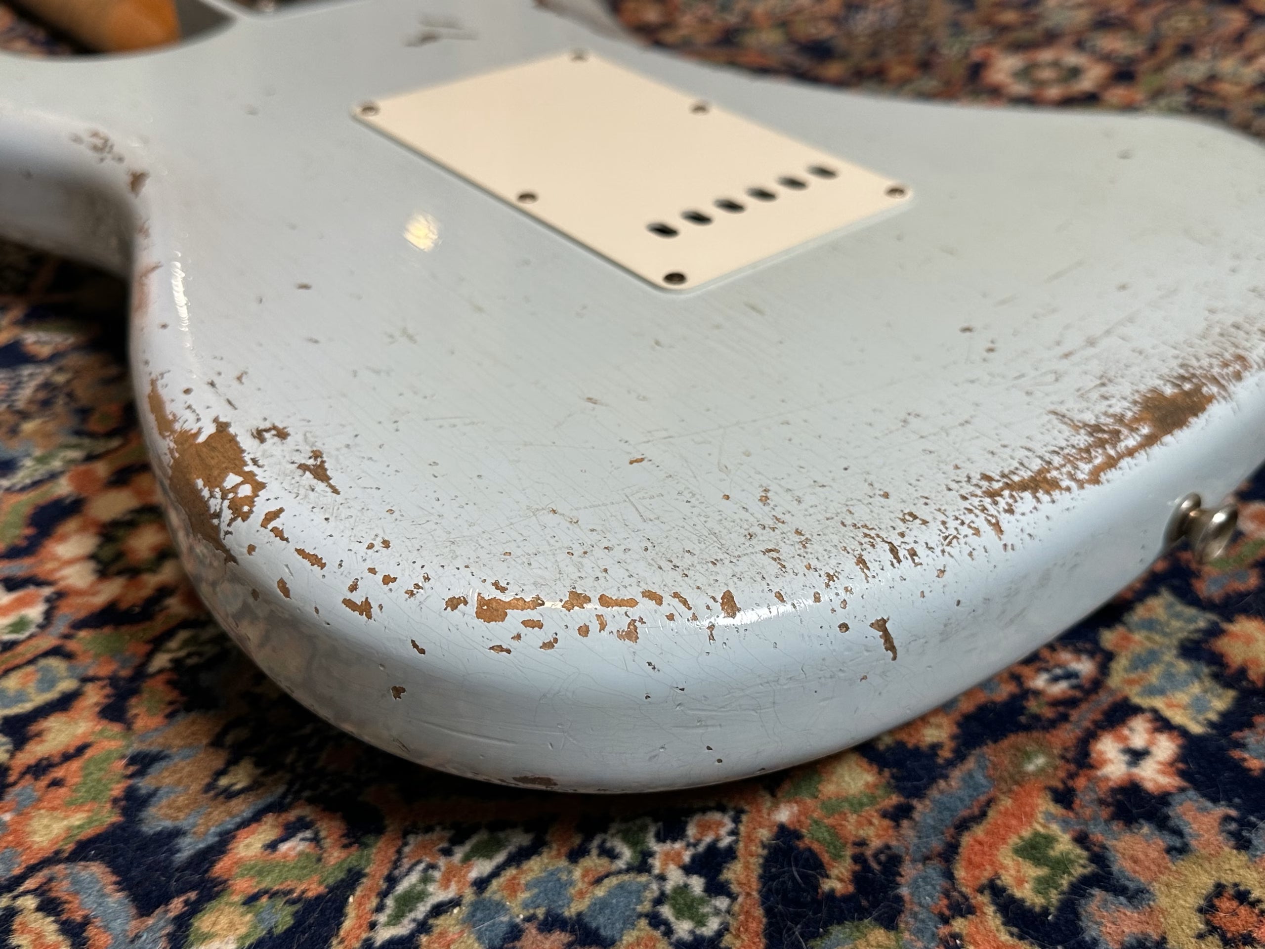 SOLD - 2016 Fender Custom Shop '64 LTD NAMM Josefina Campos Pickups Relic Stratocaster Sonic Blue