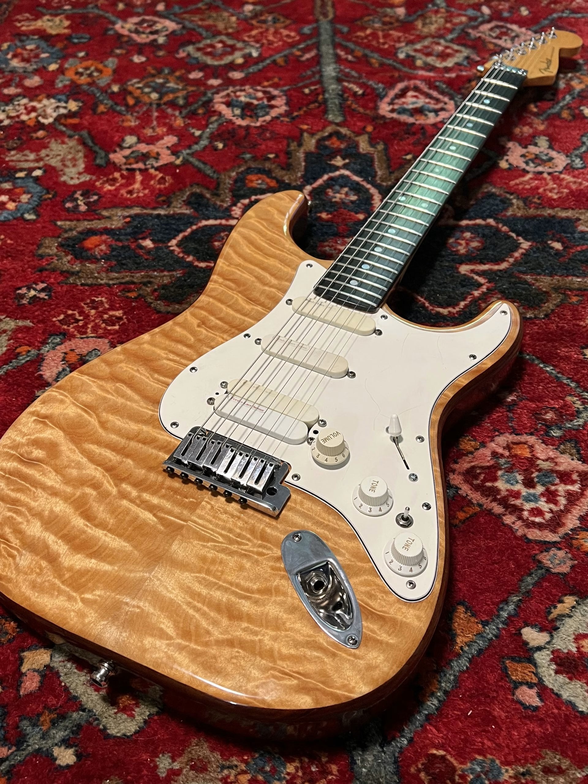 SOLD - 1993 Custom Shop Set-Neck Stratocaster Natural