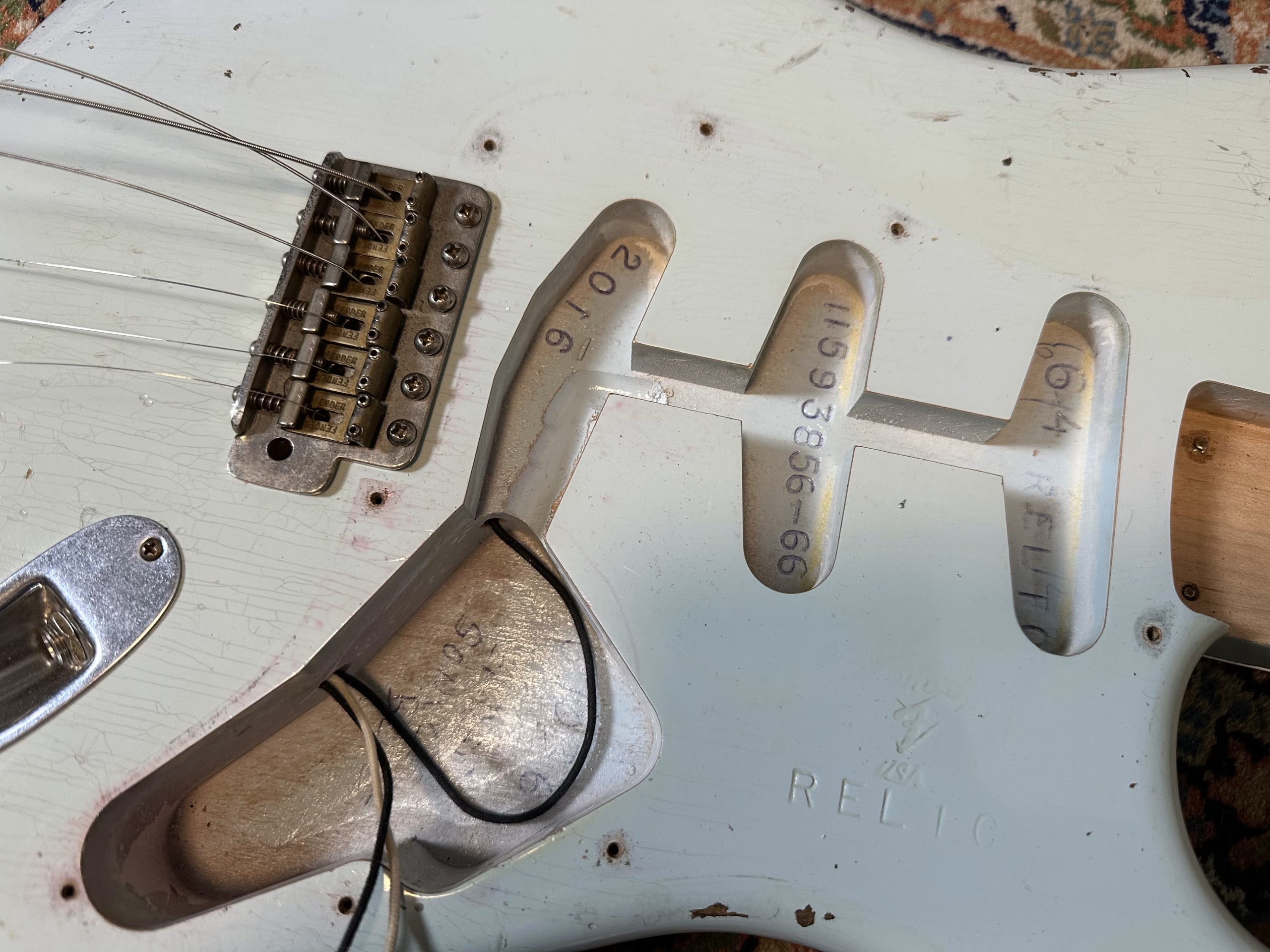 SOLD - 2016 Fender Custom Shop '64 LTD NAMM Josefina Campos Pickups Relic Stratocaster Sonic Blue