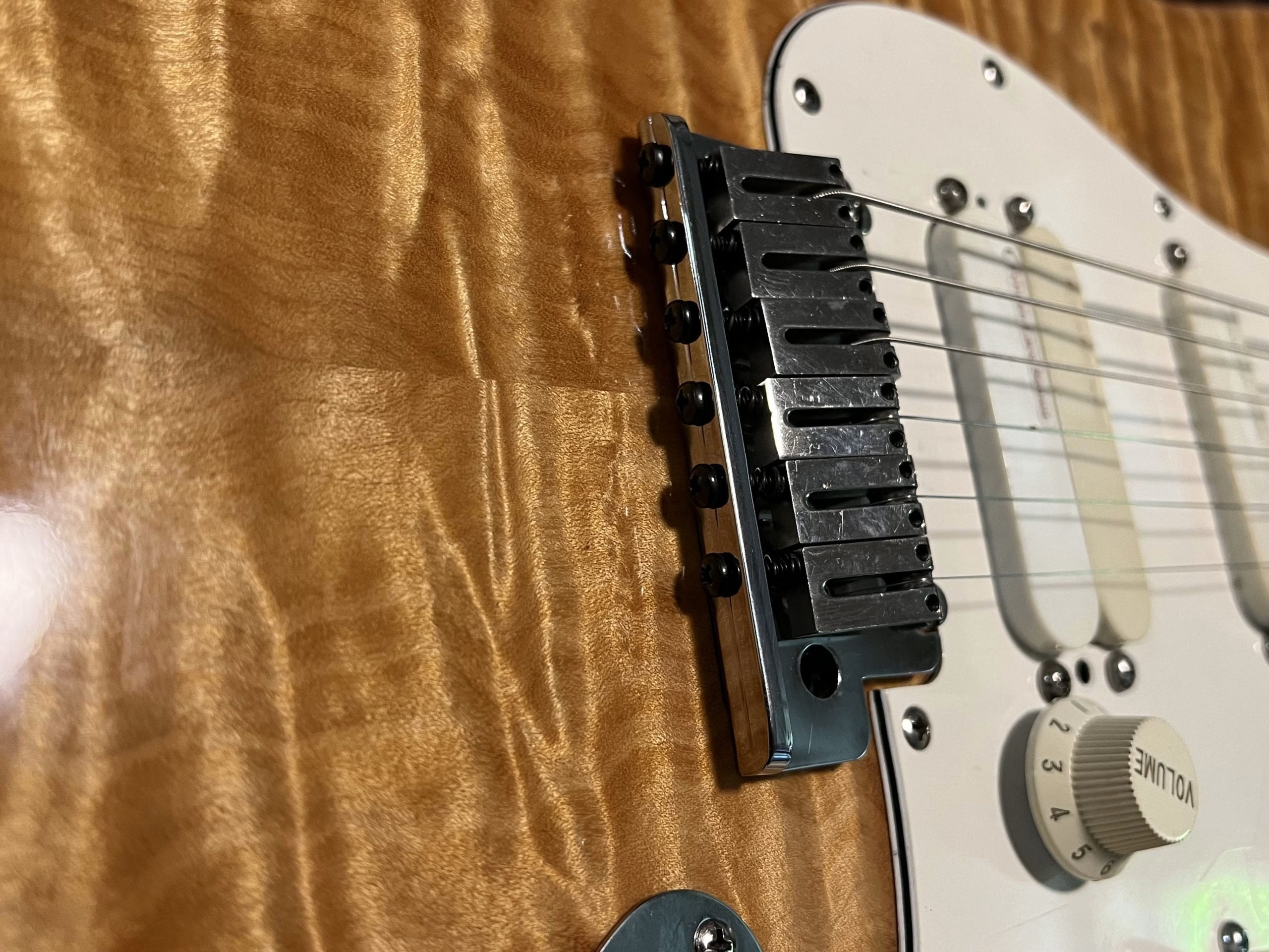 SOLD - 1993 Custom Shop Set-Neck Stratocaster Natural