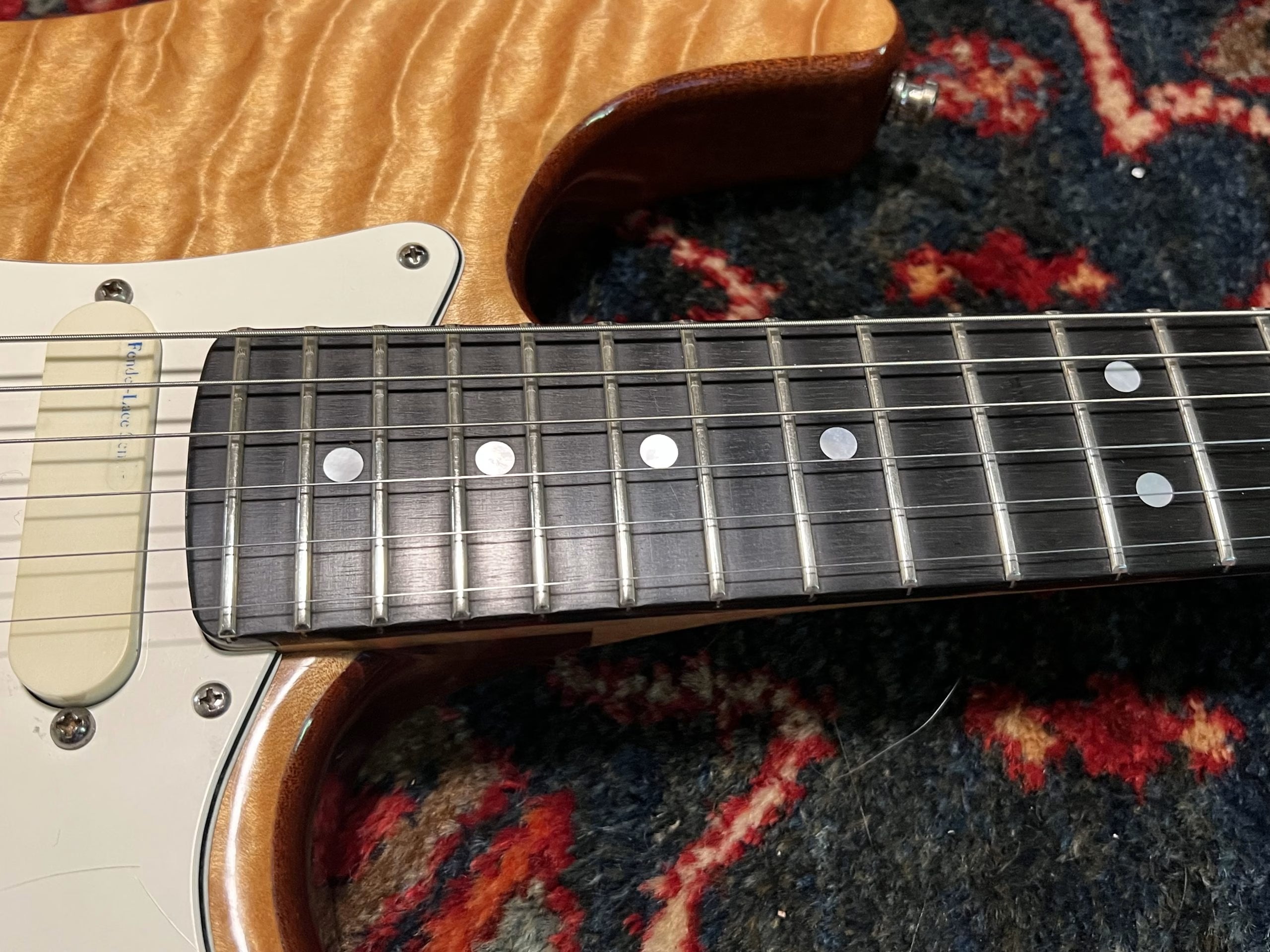 SOLD - 1993 Custom Shop Set-Neck Stratocaster Natural