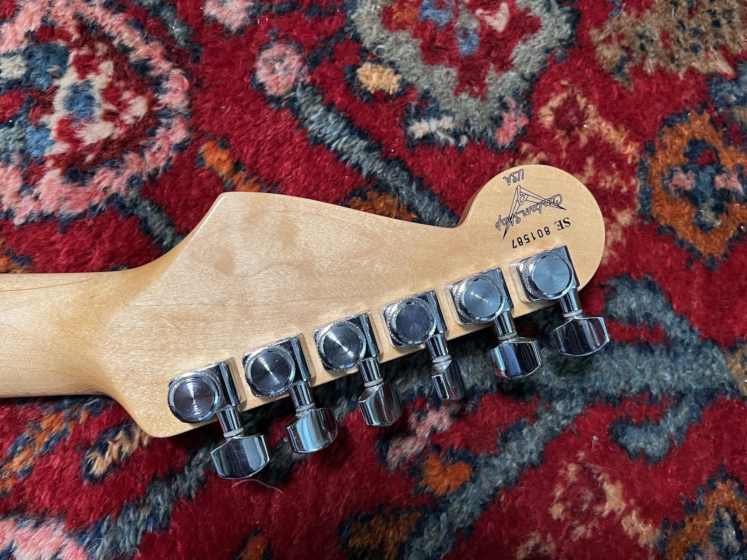 SOLD - 1993 Custom Shop Set-Neck Stratocaster Natural
