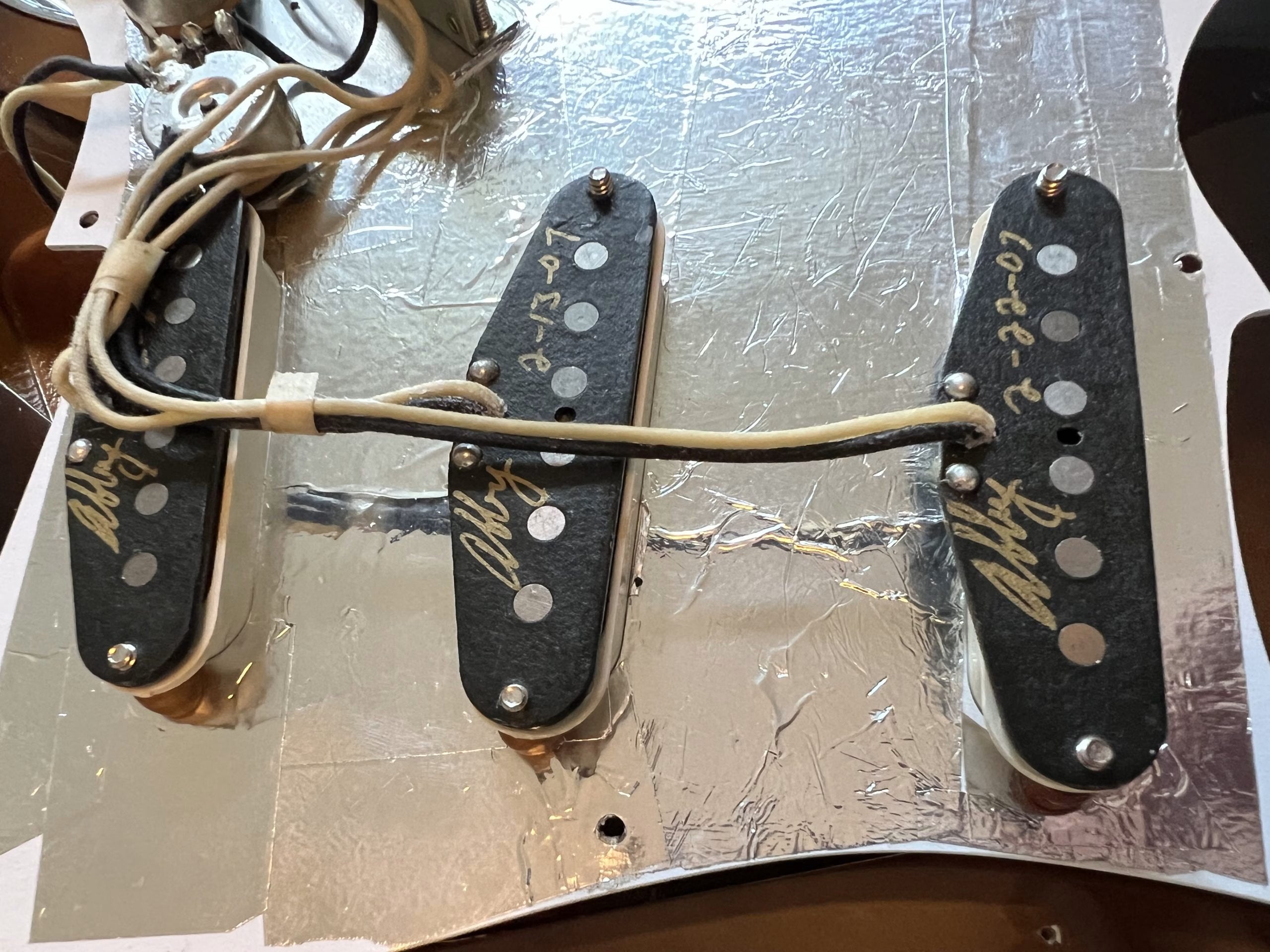 SOLD - 2007 Fender Custom Shop 57 Masterbuilt Stratocaster 50th anniversary by Jason Smith Sunburst