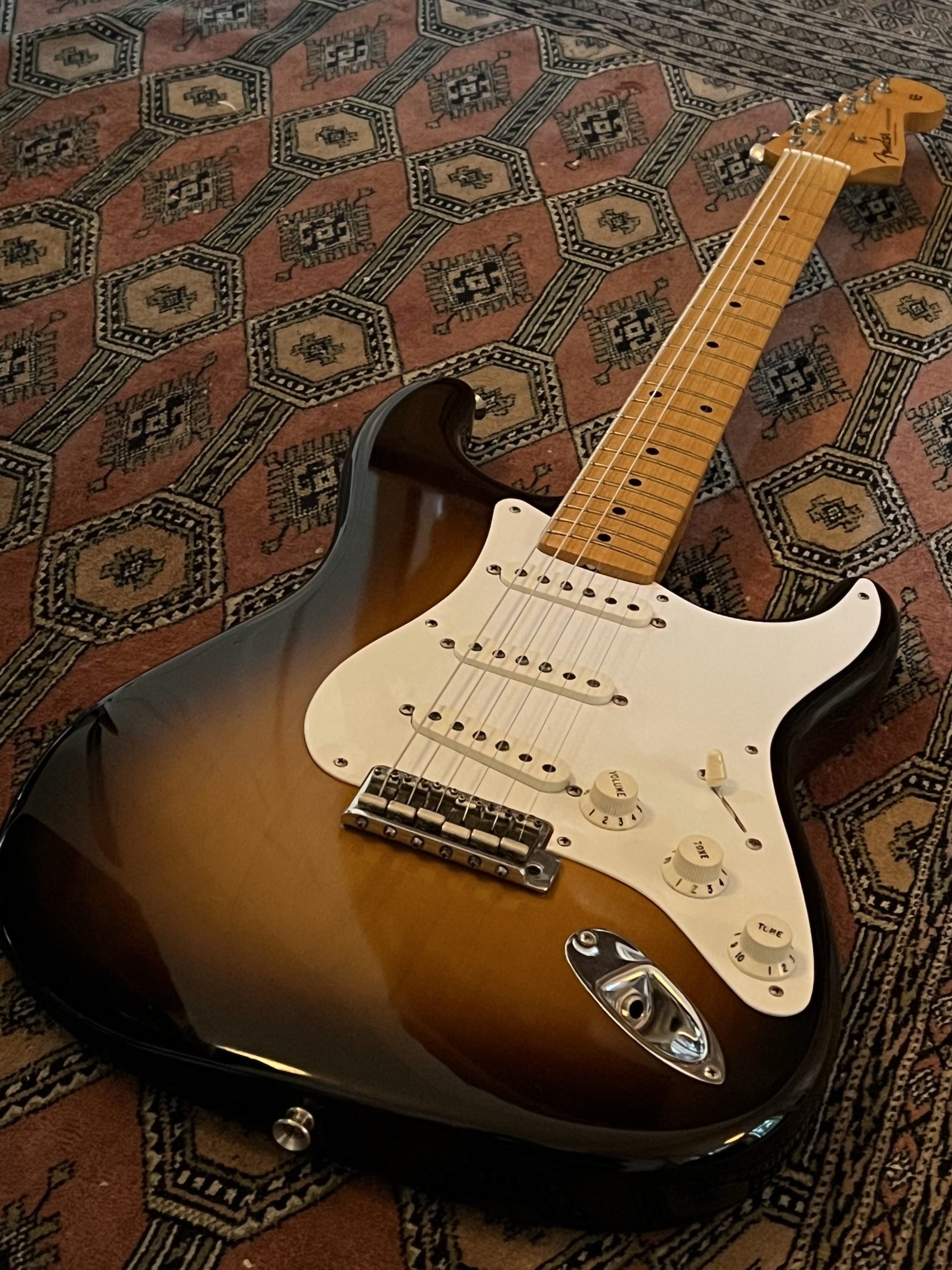 SOLD - 2007 Fender Custom Shop 57 Masterbuilt Stratocaster 50th anniversary by Jason Smith Sunburst