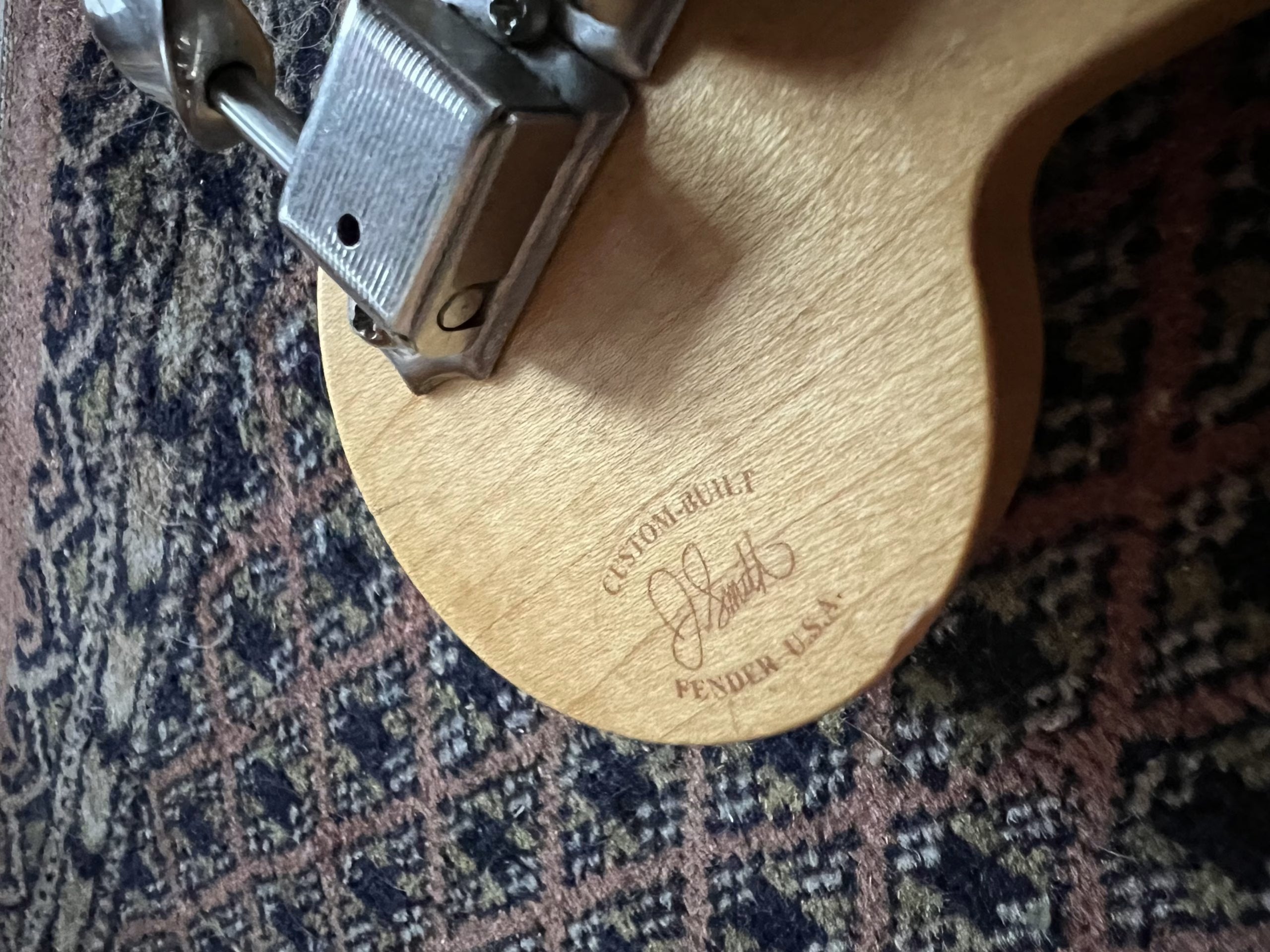 SOLD - 2007 Fender Custom Shop 57 Masterbuilt Stratocaster 50th anniversary by Jason Smith Sunburst