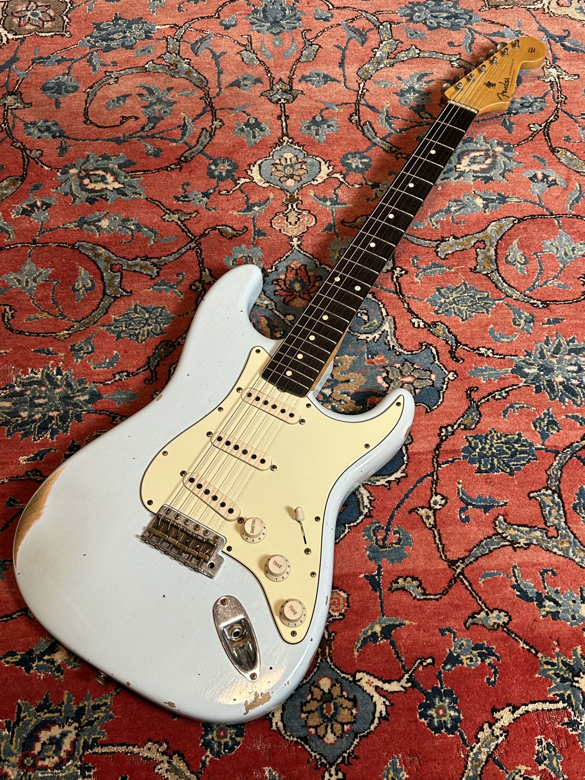 SOLD - 2021 Fender Custom Shop '59 Relic Stratocaster Sonic Blue