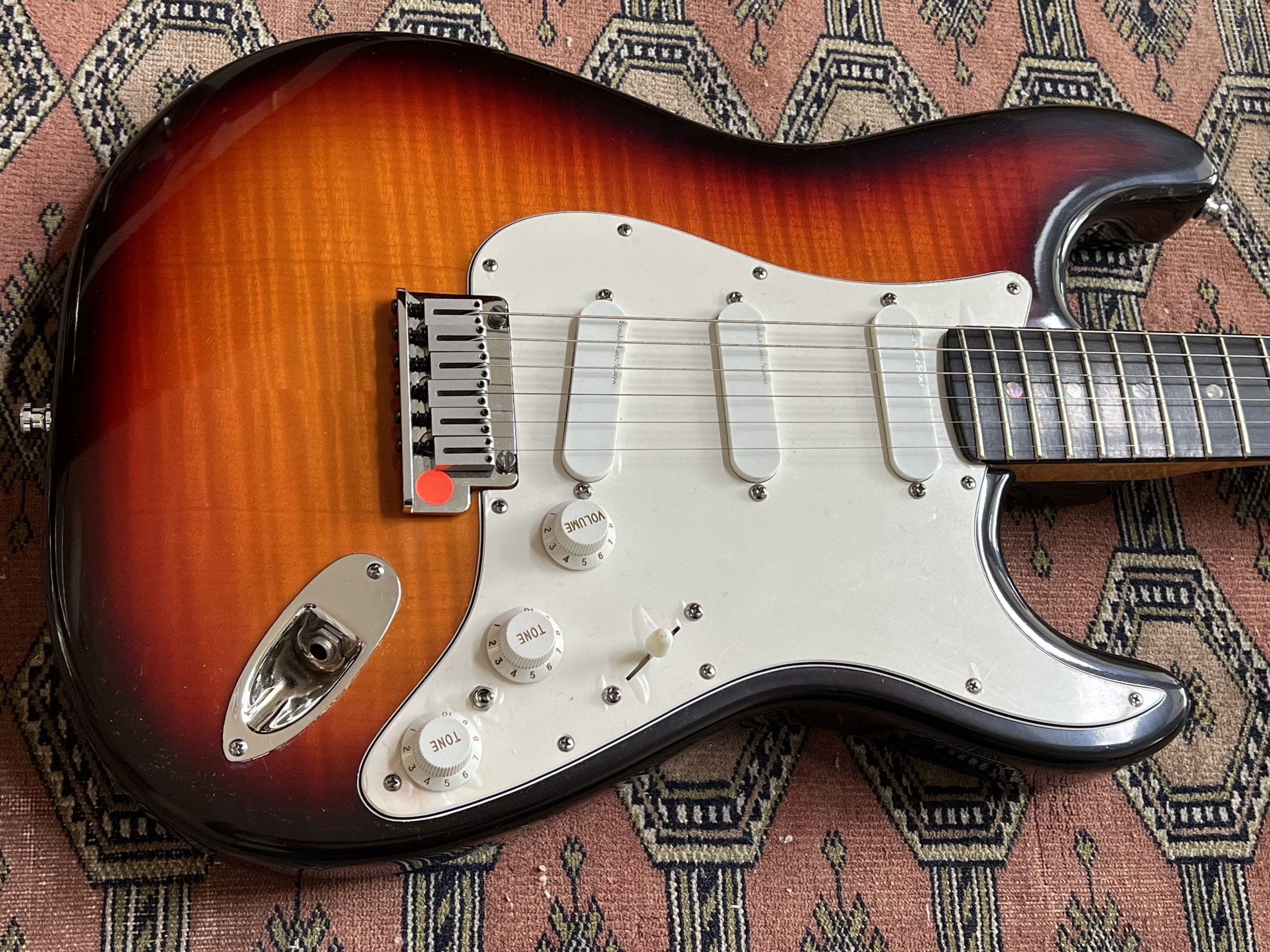 SOLD - 1990 Custom Shop Limited Edition 35th Anniversary Stratocaster Antique Sunburst