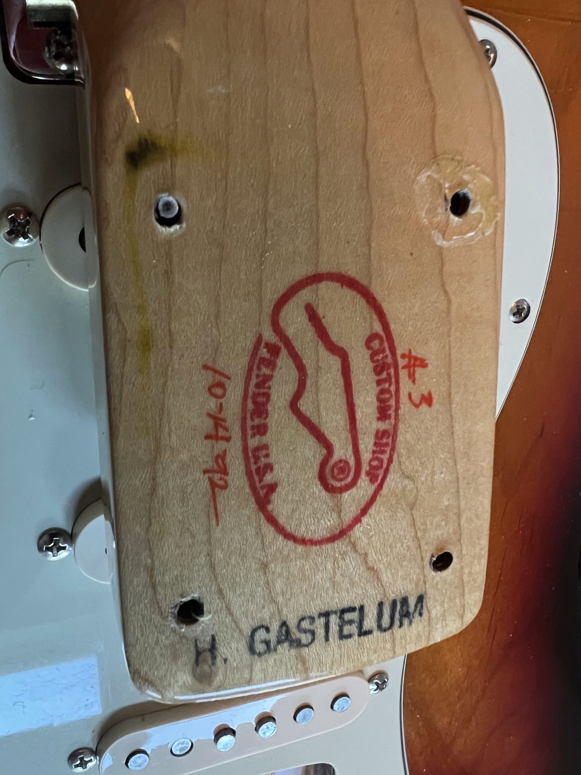 SOLD - 1992 Custom Shop 60 NOS Stratocaster Sunburst