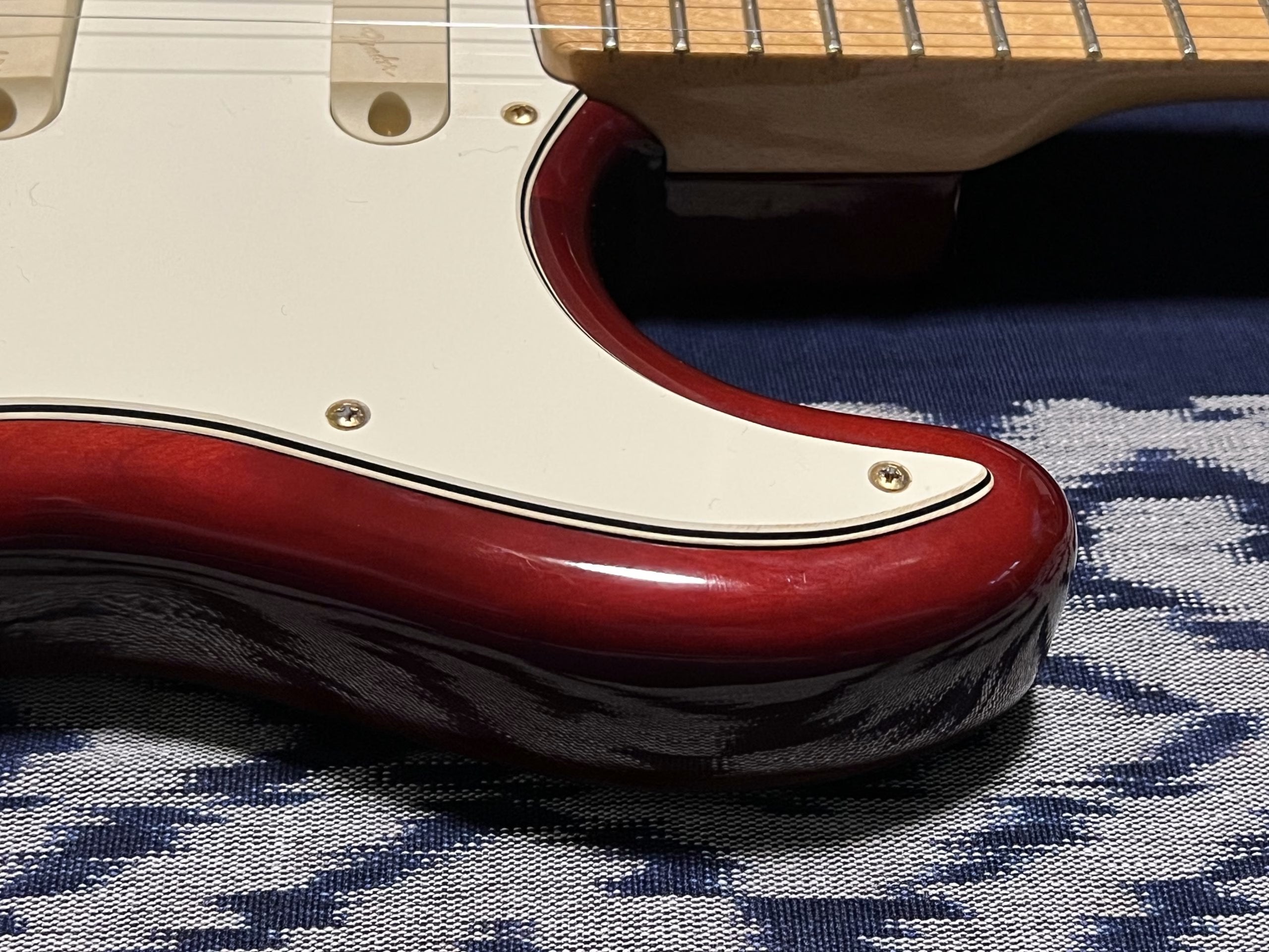 SOLD - 1983 Gold Elite Stratocaster Sienna Sunburst