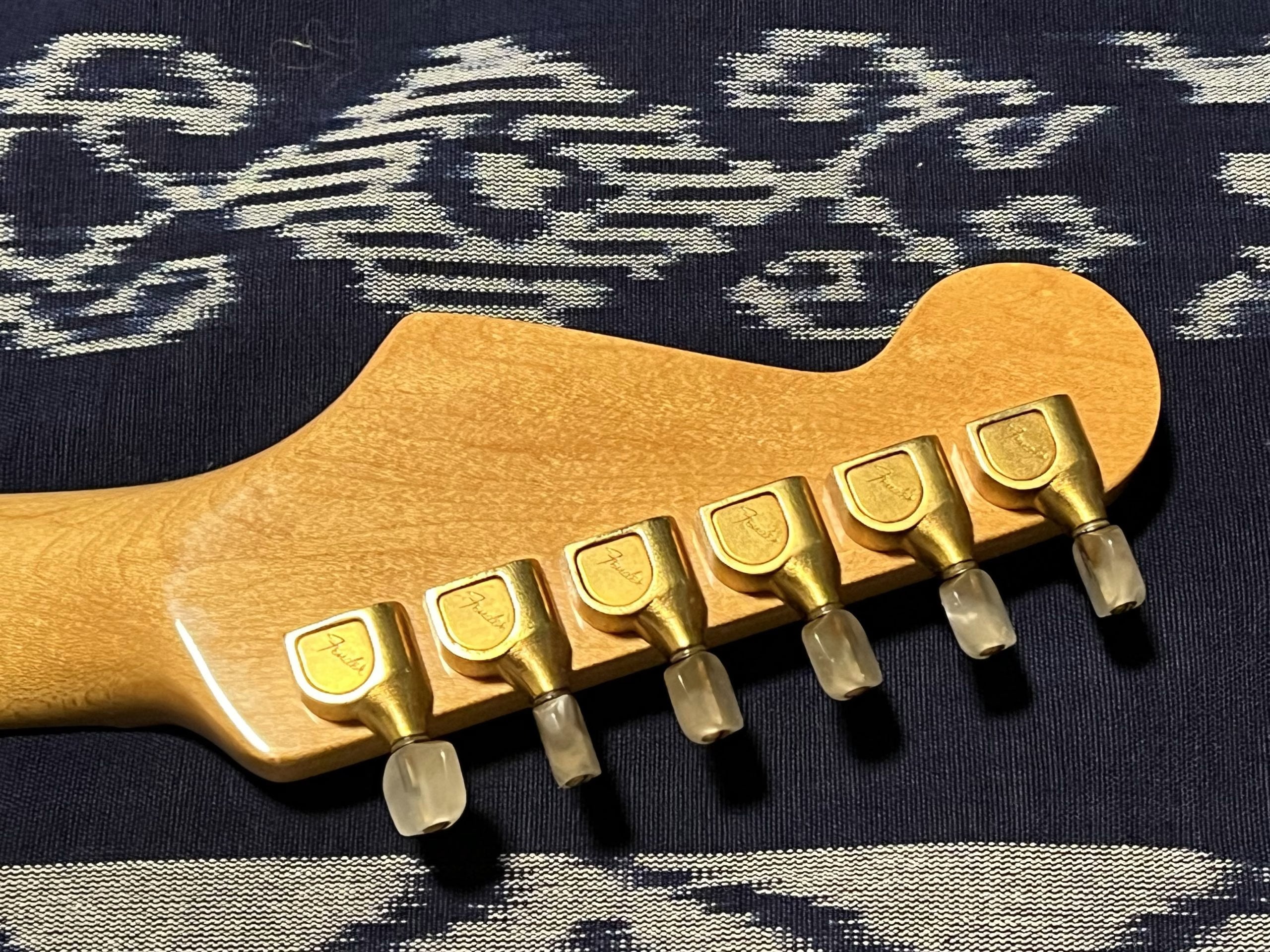 SOLD - 1983 Gold Elite Stratocaster Sienna Sunburst