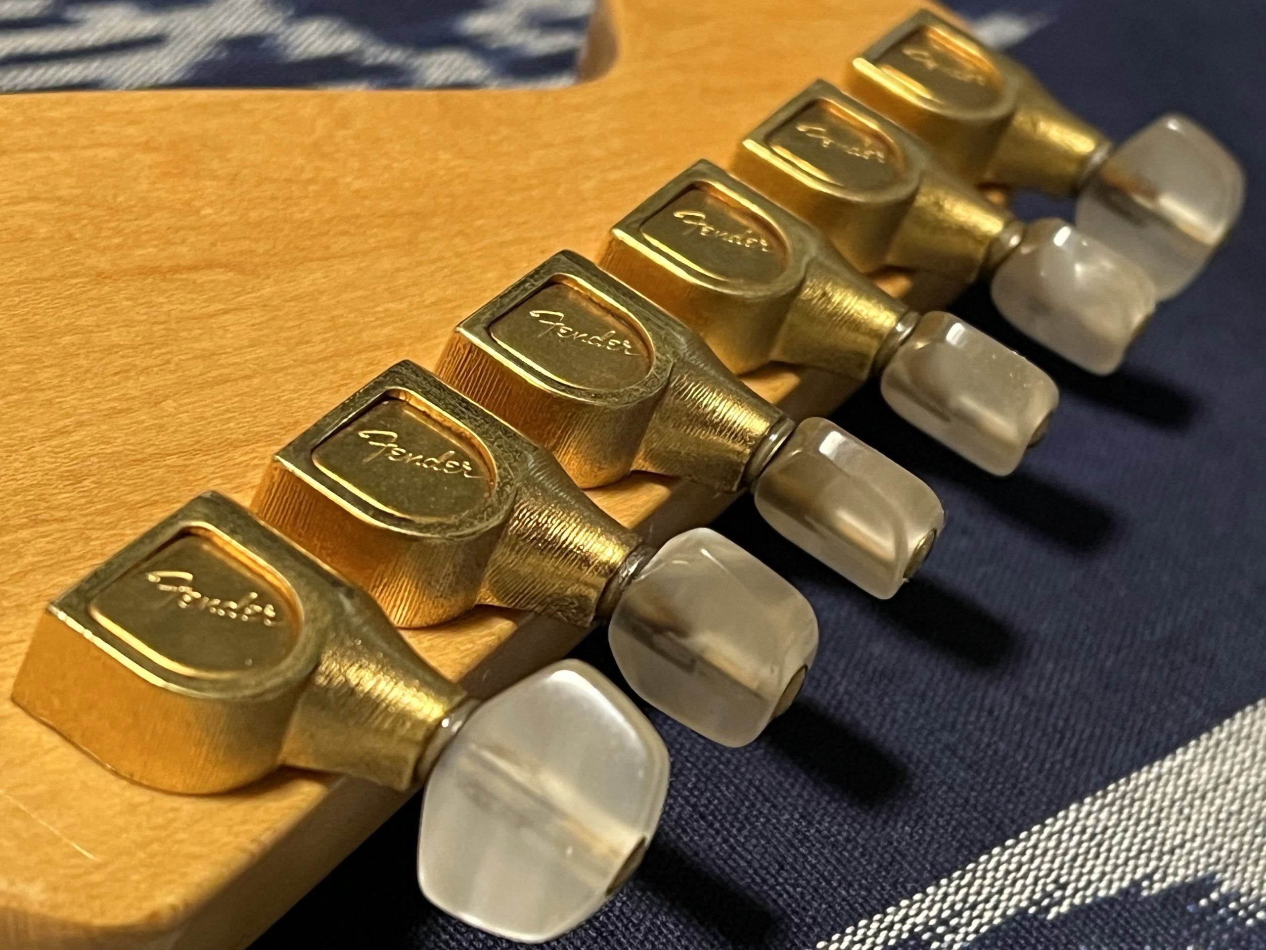 SOLD - 1983 Gold Elite Stratocaster Sienna Sunburst