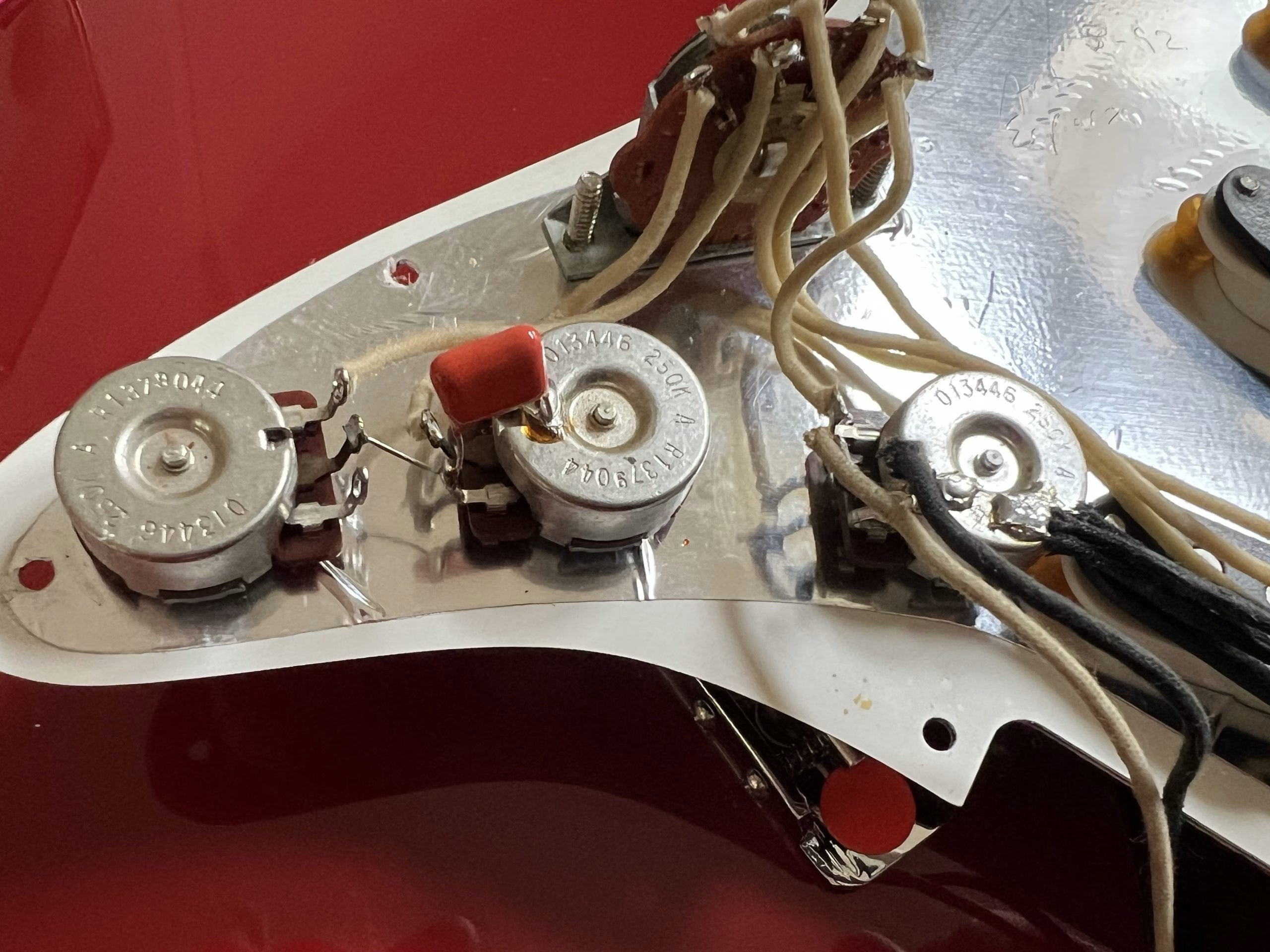 SOLD - 1992 Custom Shop 62 Stratocaster Dakota Red