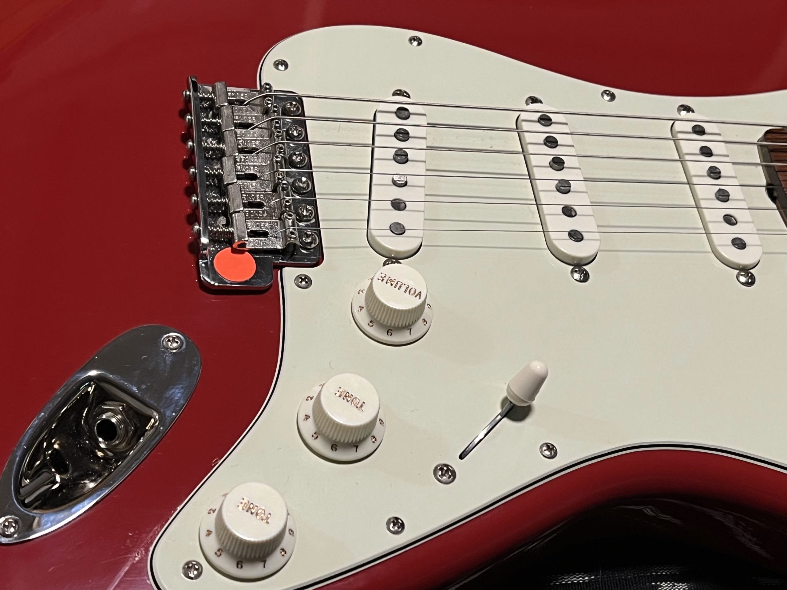 SOLD - 1992 Custom Shop 62 Stratocaster Dakota Red