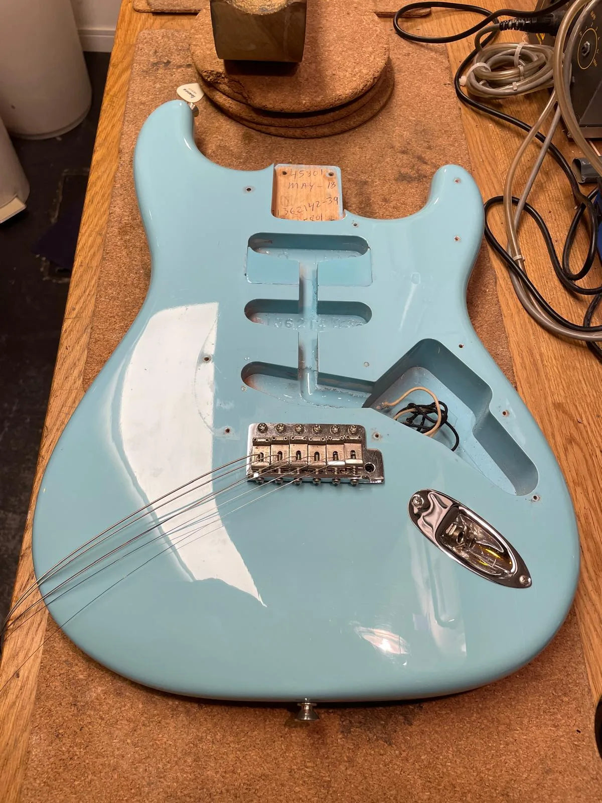 SOLD - 2014 Fender Custom Shop '60 NOS Stratocaster Daphne Blue