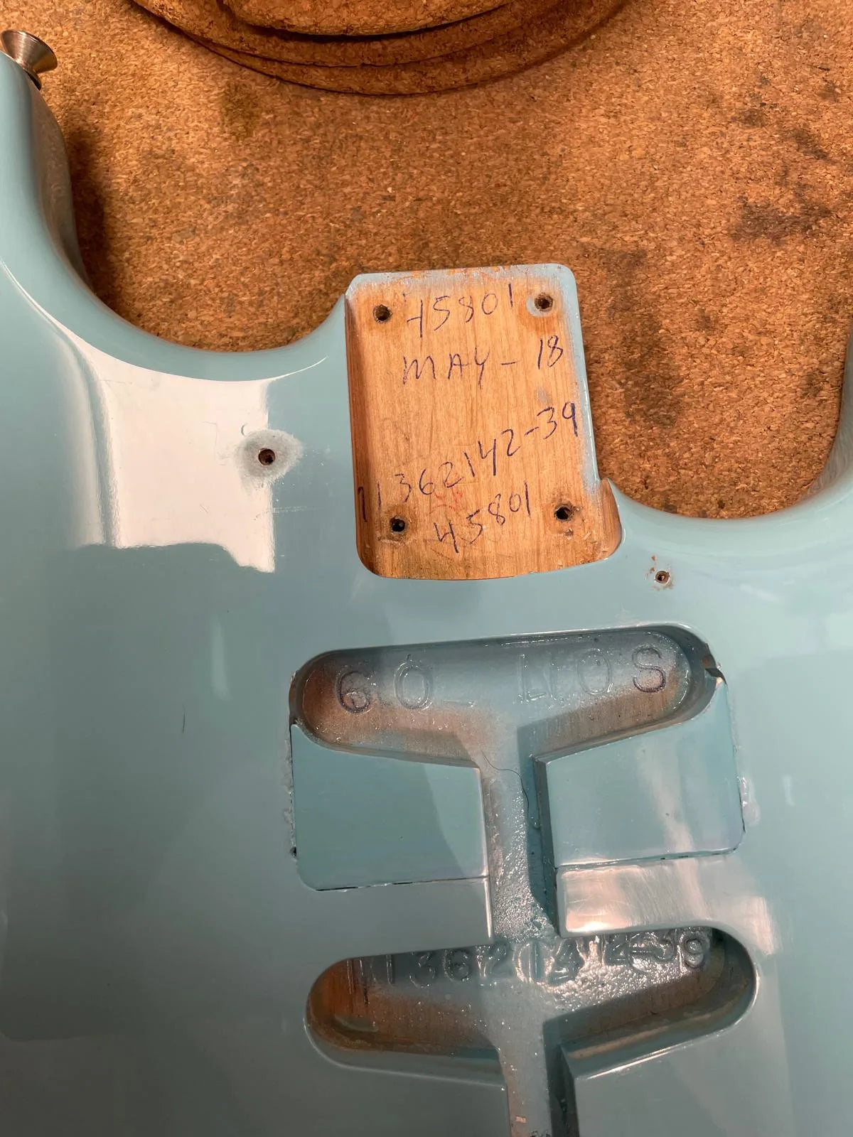 SOLD - 2014 Fender Custom Shop '60 NOS Stratocaster Daphne Blue