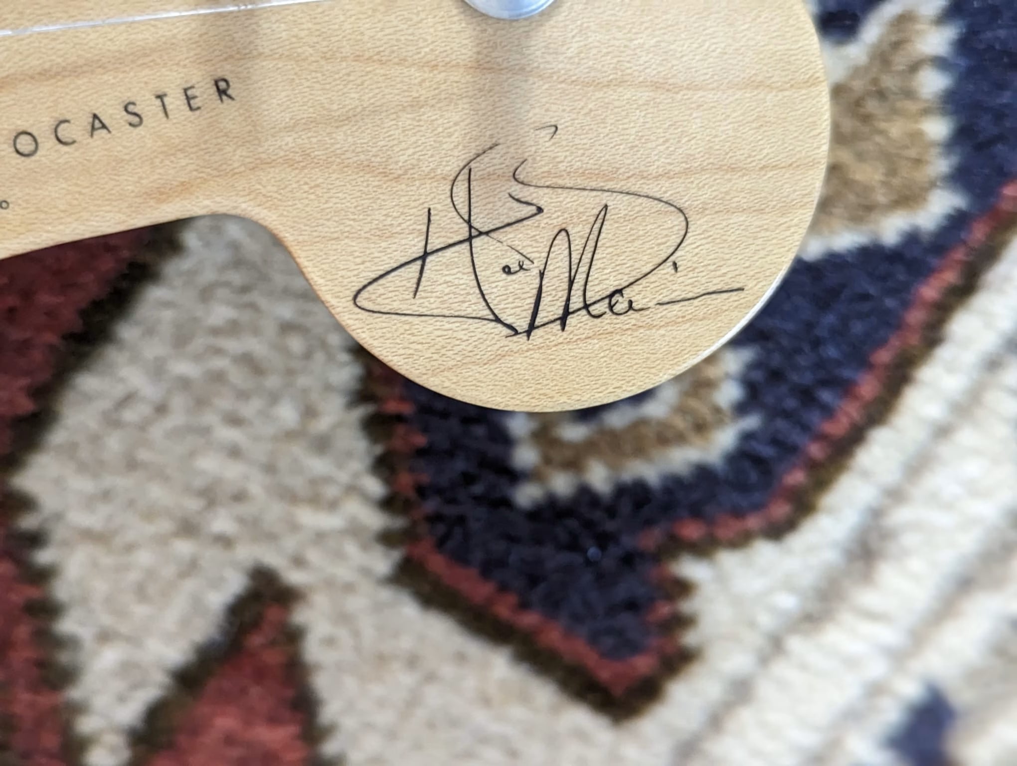 SOLD - 1996 Hank Marvin Stratocaster Japan (export) Limited Edition Series