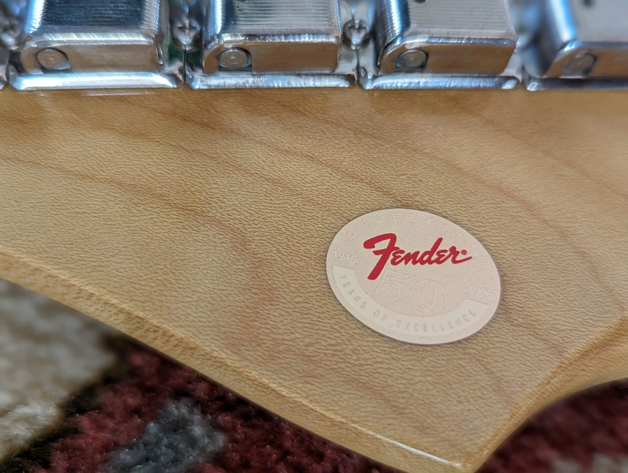 SOLD - 1996 Hank Marvin Stratocaster Japan (export) Limited Edition Series